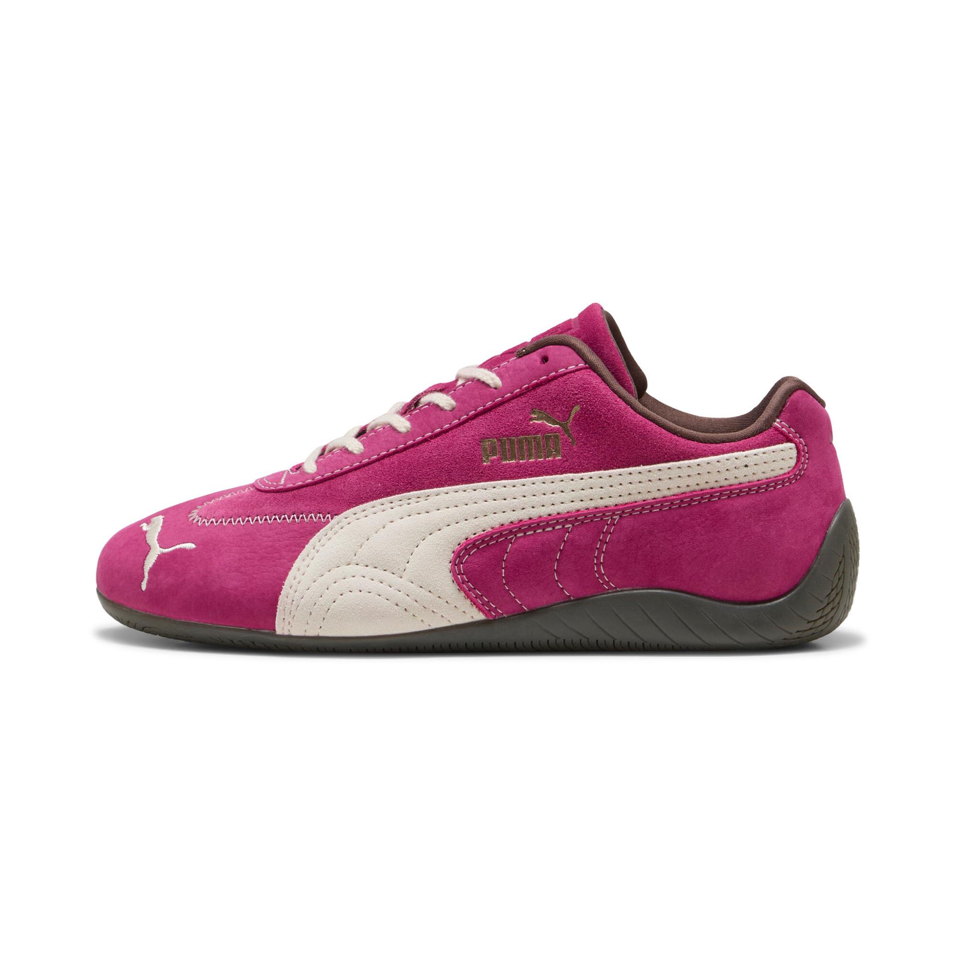 puma speedcat wine club women's sneakers in pink, size 10