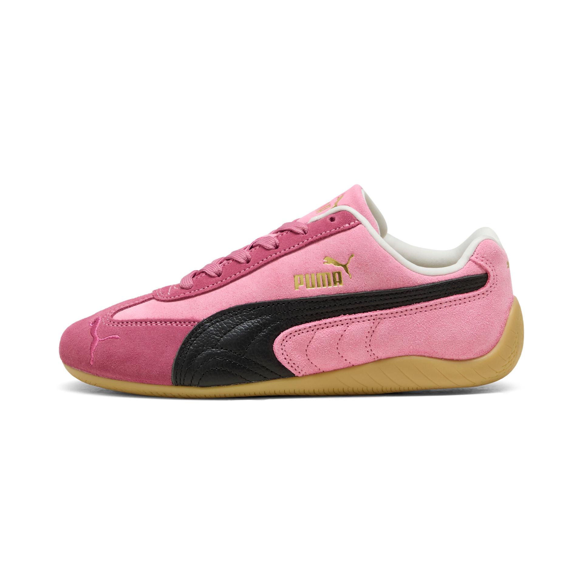 puma speedcat women's sneakers in pink, size 9