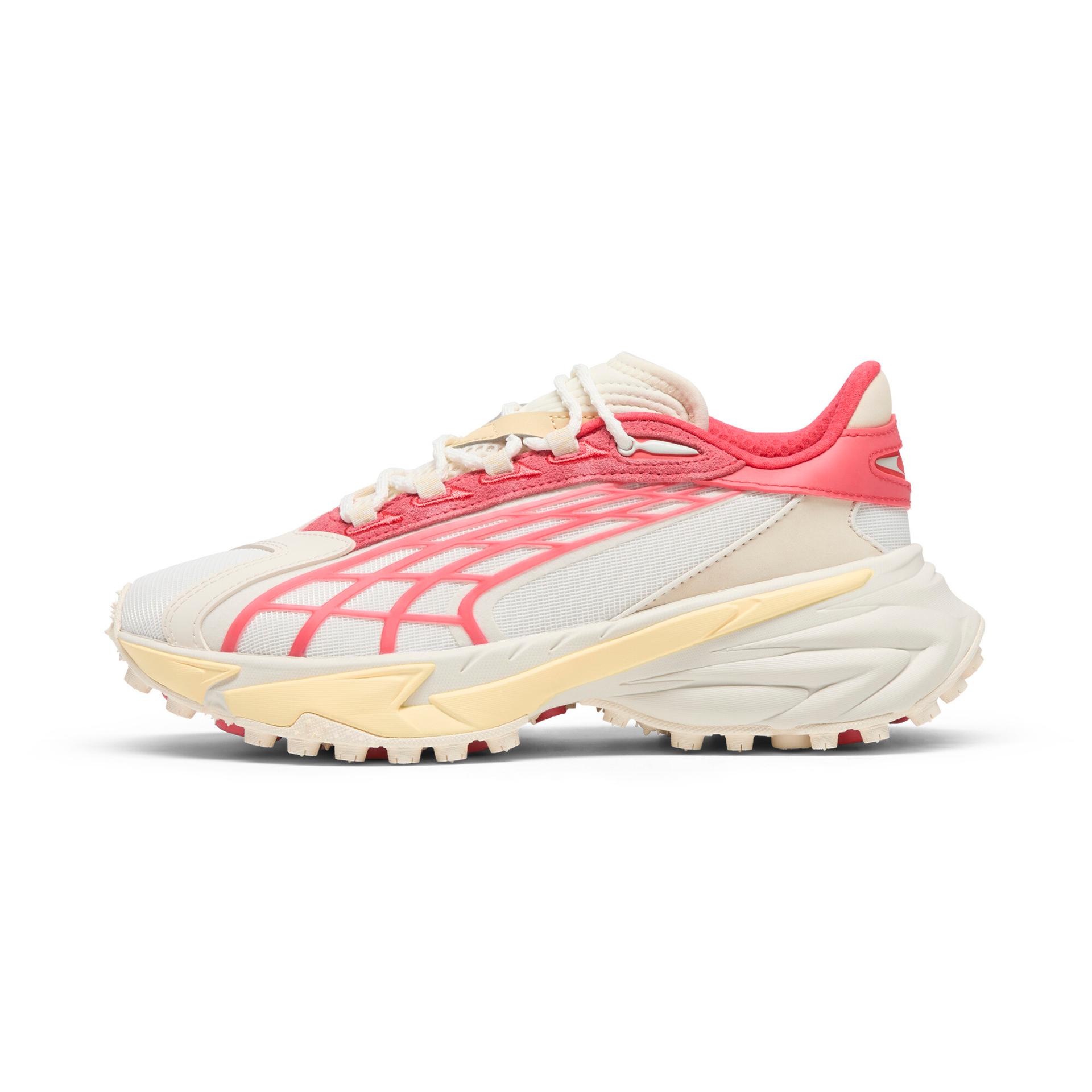 puma spirex ios women's sneakers in white, size 5.5