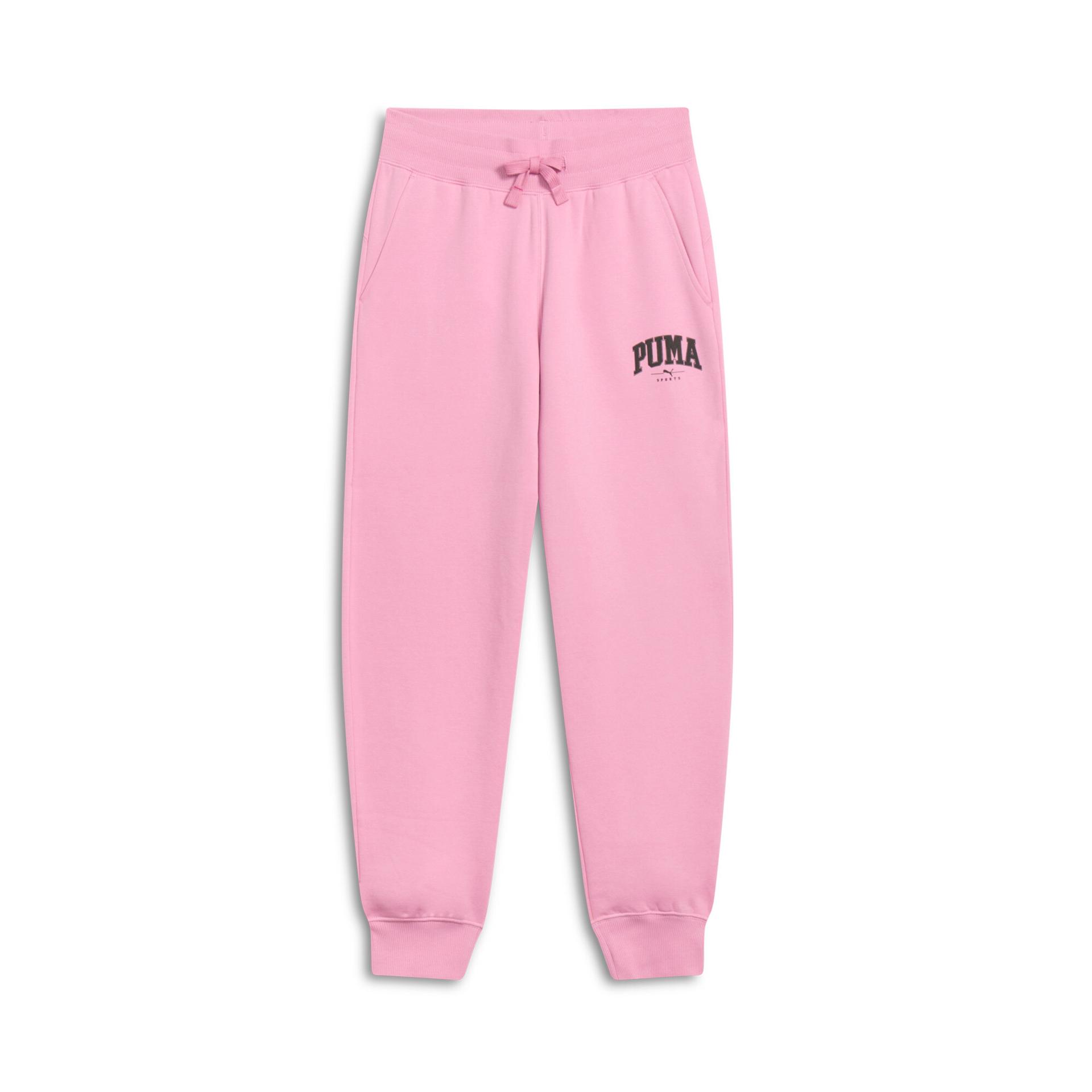 puma squad women's pants in pink, size xl