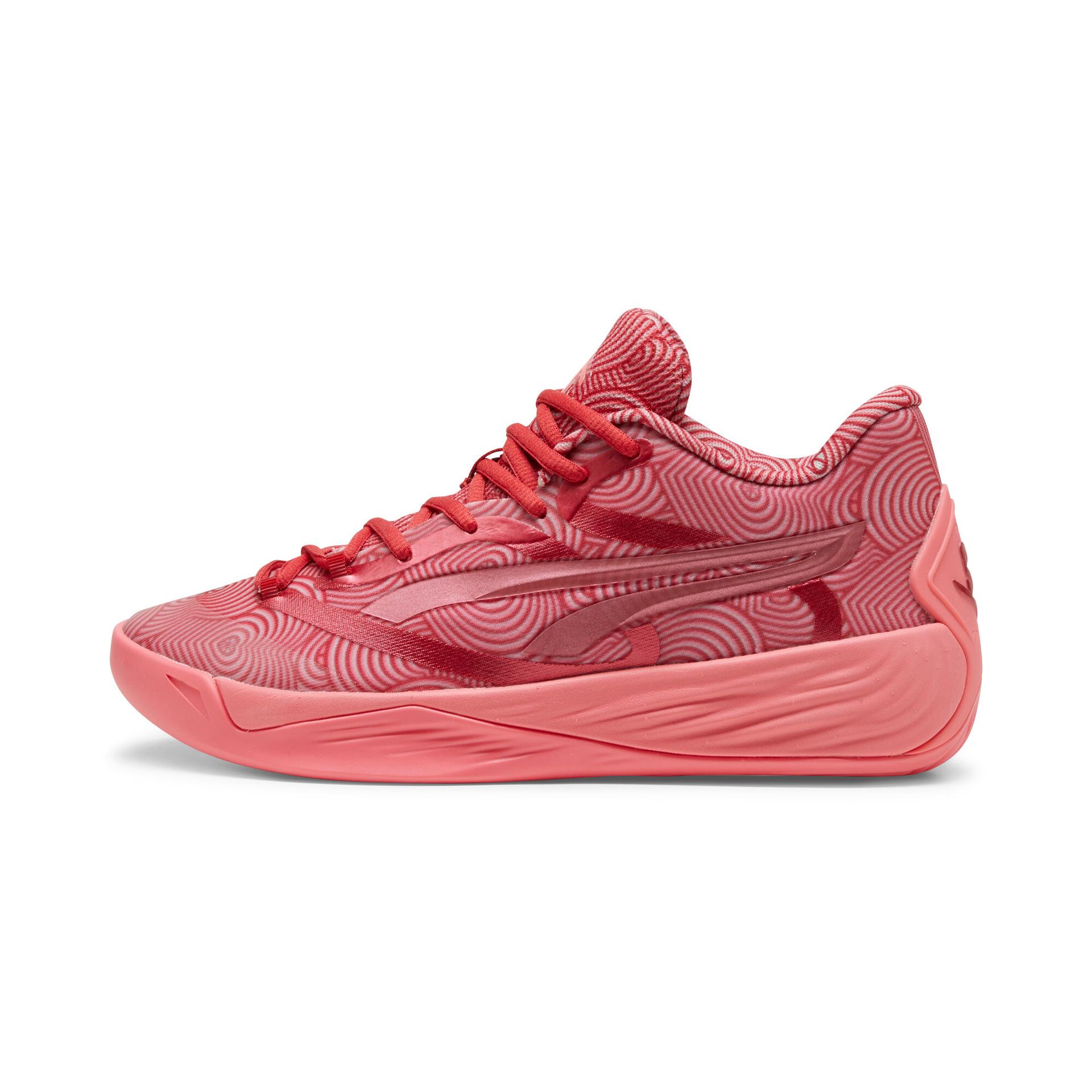 puma stewie x mi amor stewie 2 women's basketball shoes in pink, size 6.5