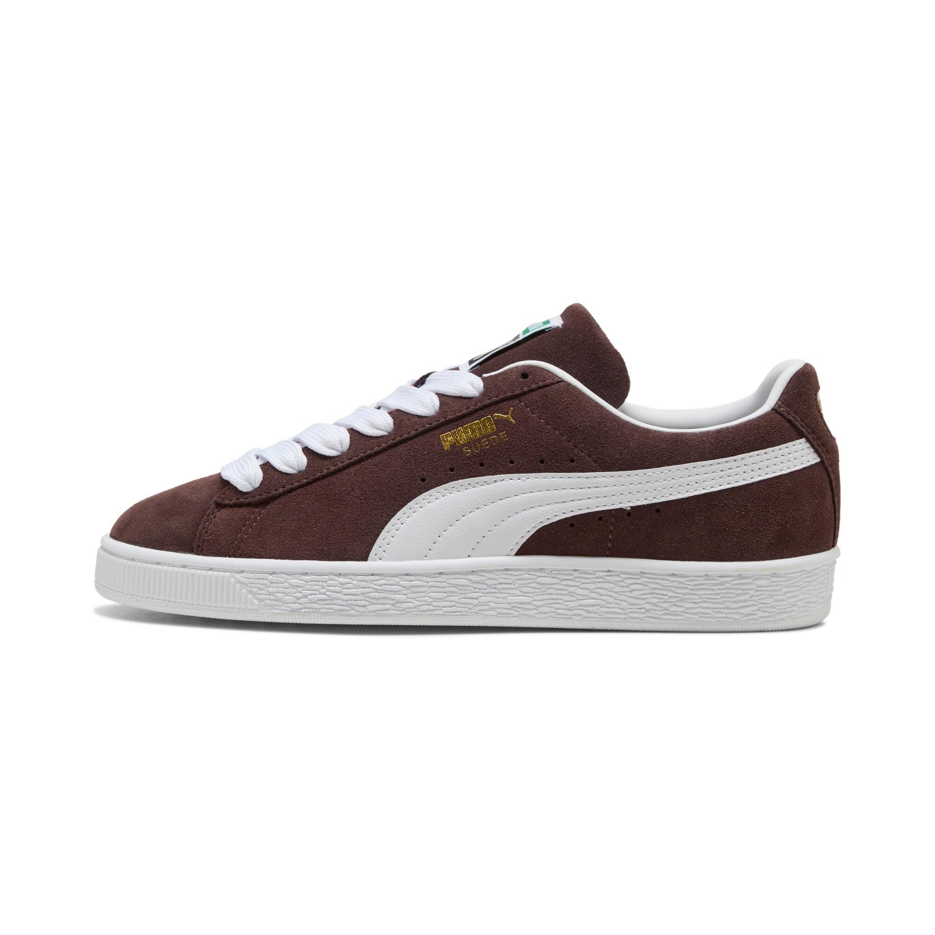 puma suede classic women's sneakers in brown, size 8