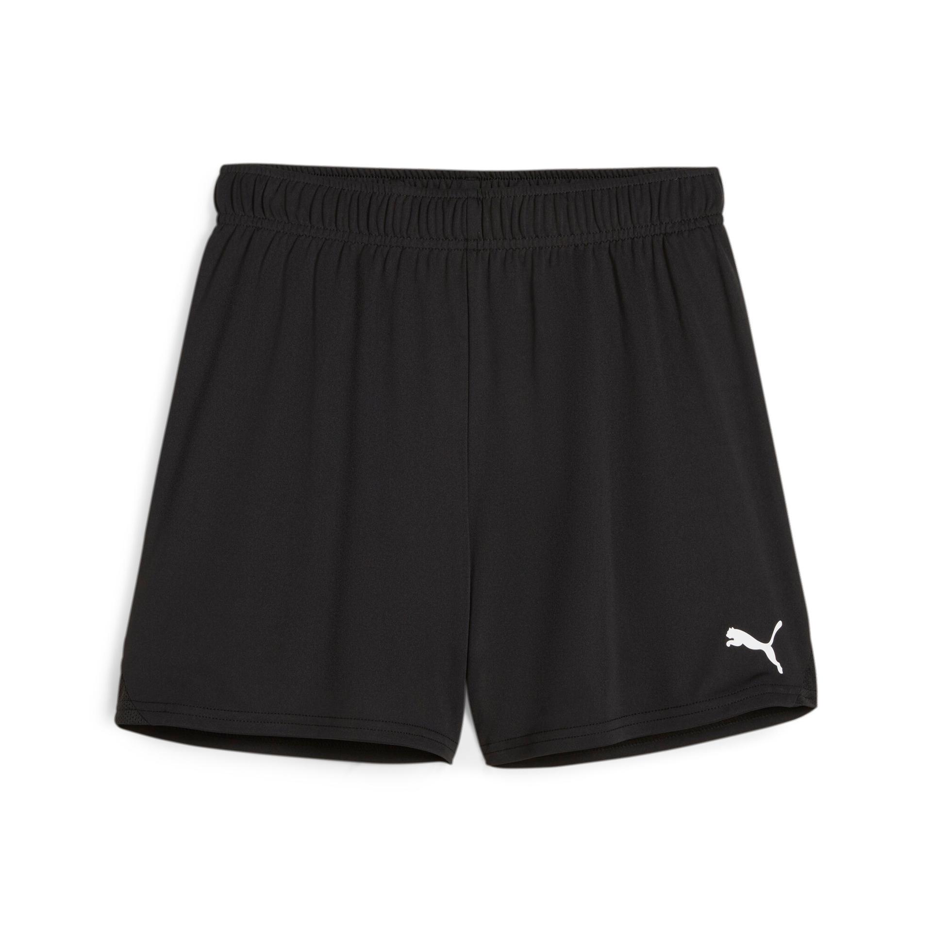 puma teamgoal women's soccer shorts in black, size xl
