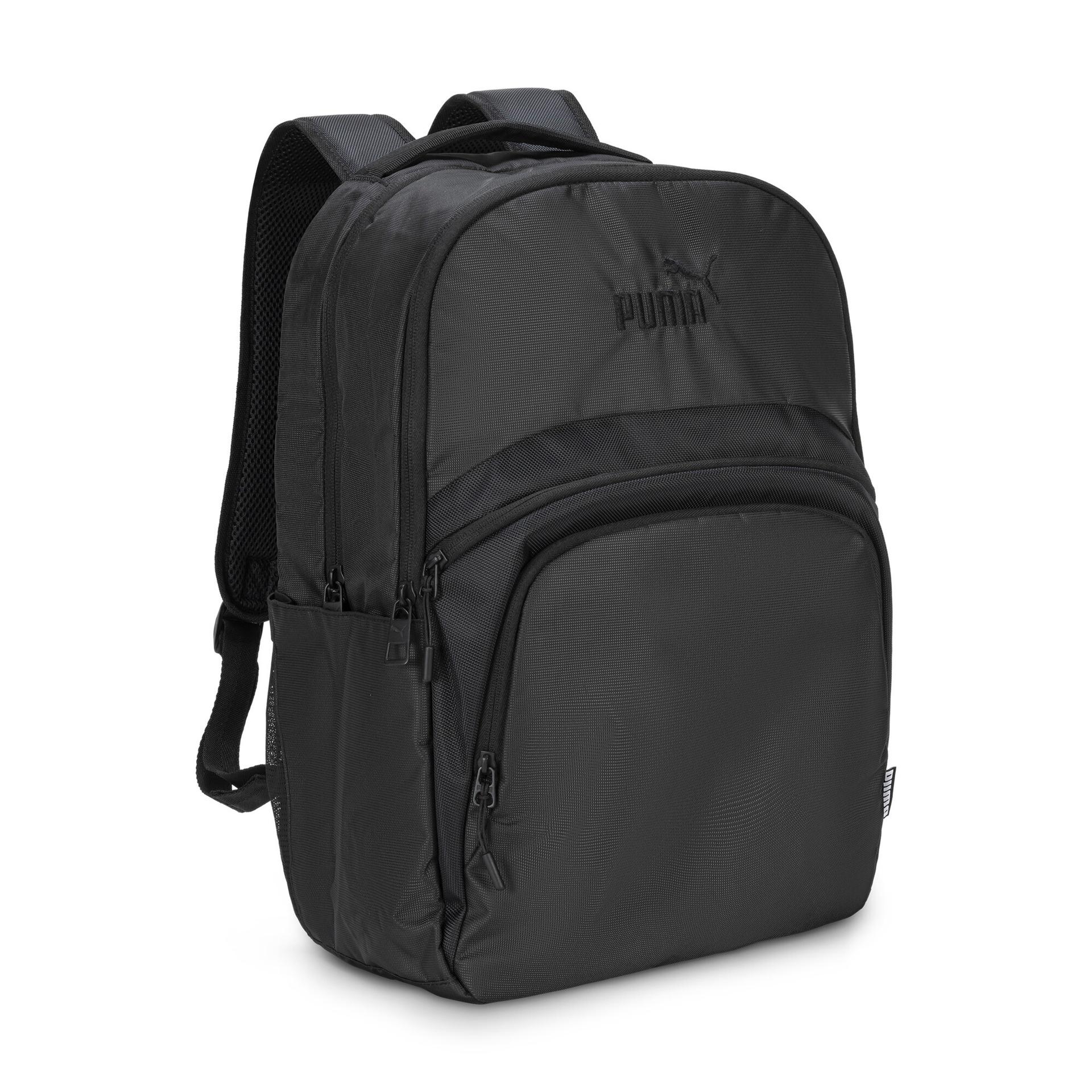 puma threepeat ball backpack in black