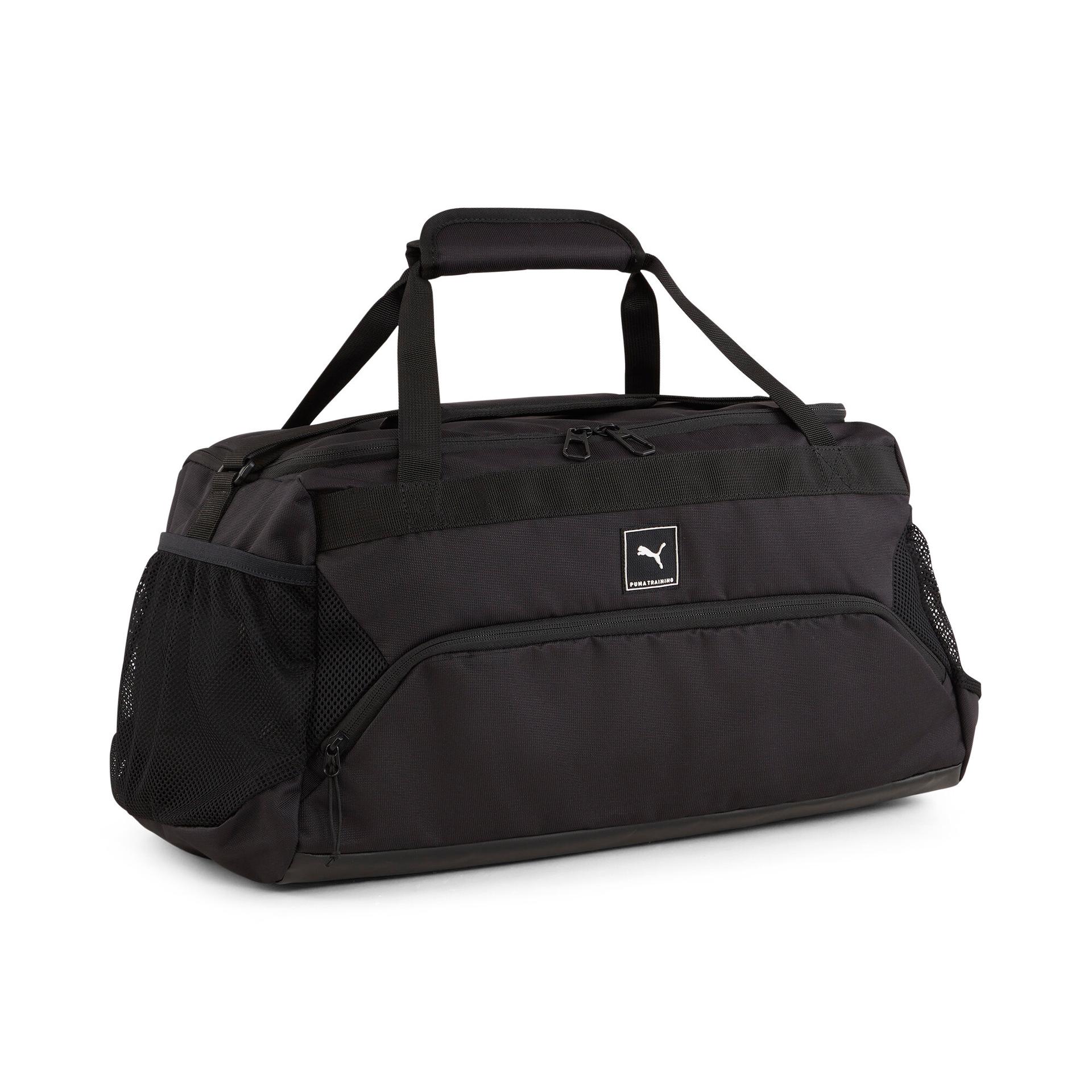 puma training duffel bag in black