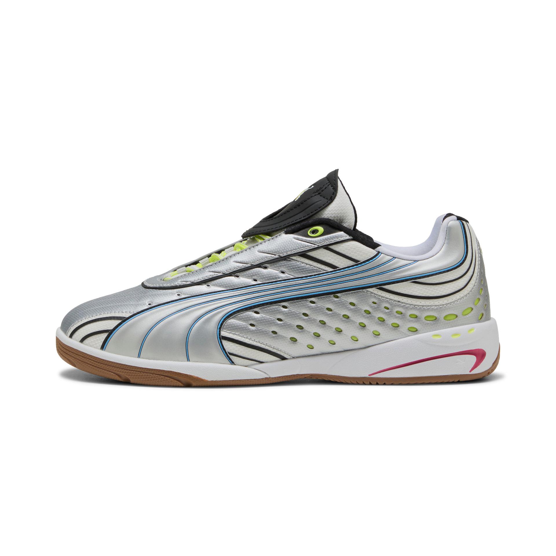 puma v-s2 tekno sneakers in metallic, size 10.5