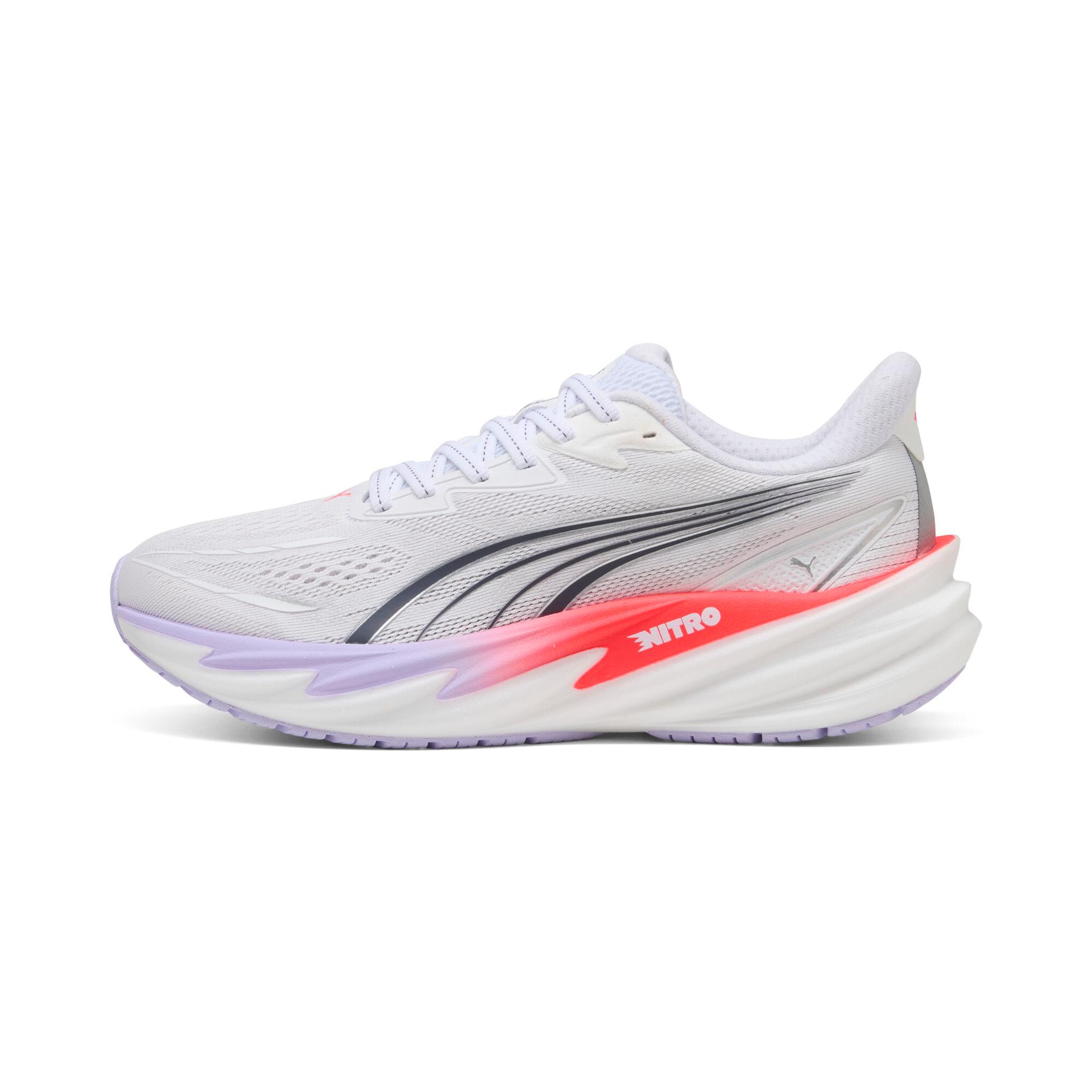 puma velocity nitroâ¢ 5 running shoes women women's road running shoes in white, size 7.5