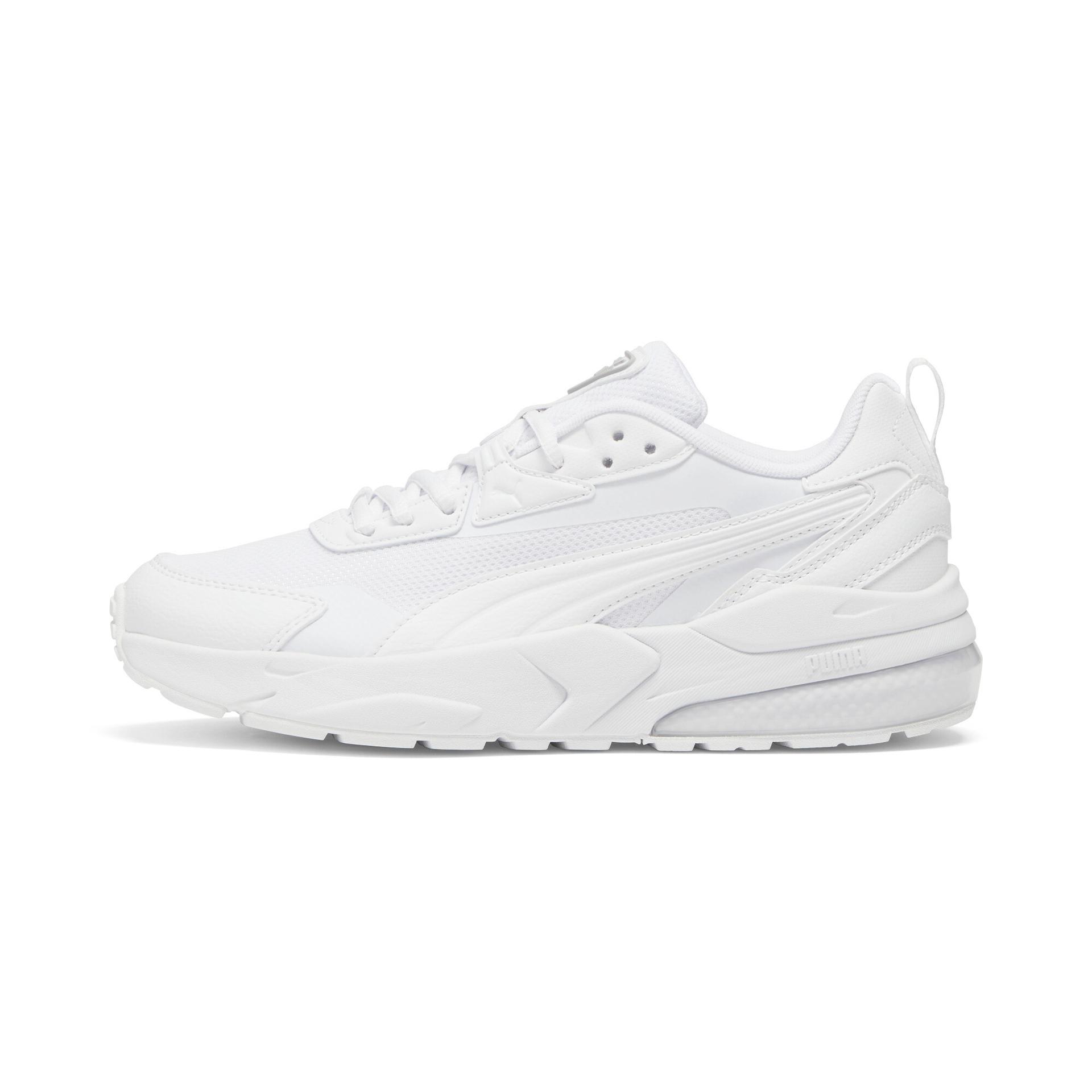 puma vis2k women's sneaker in white, size 9.5