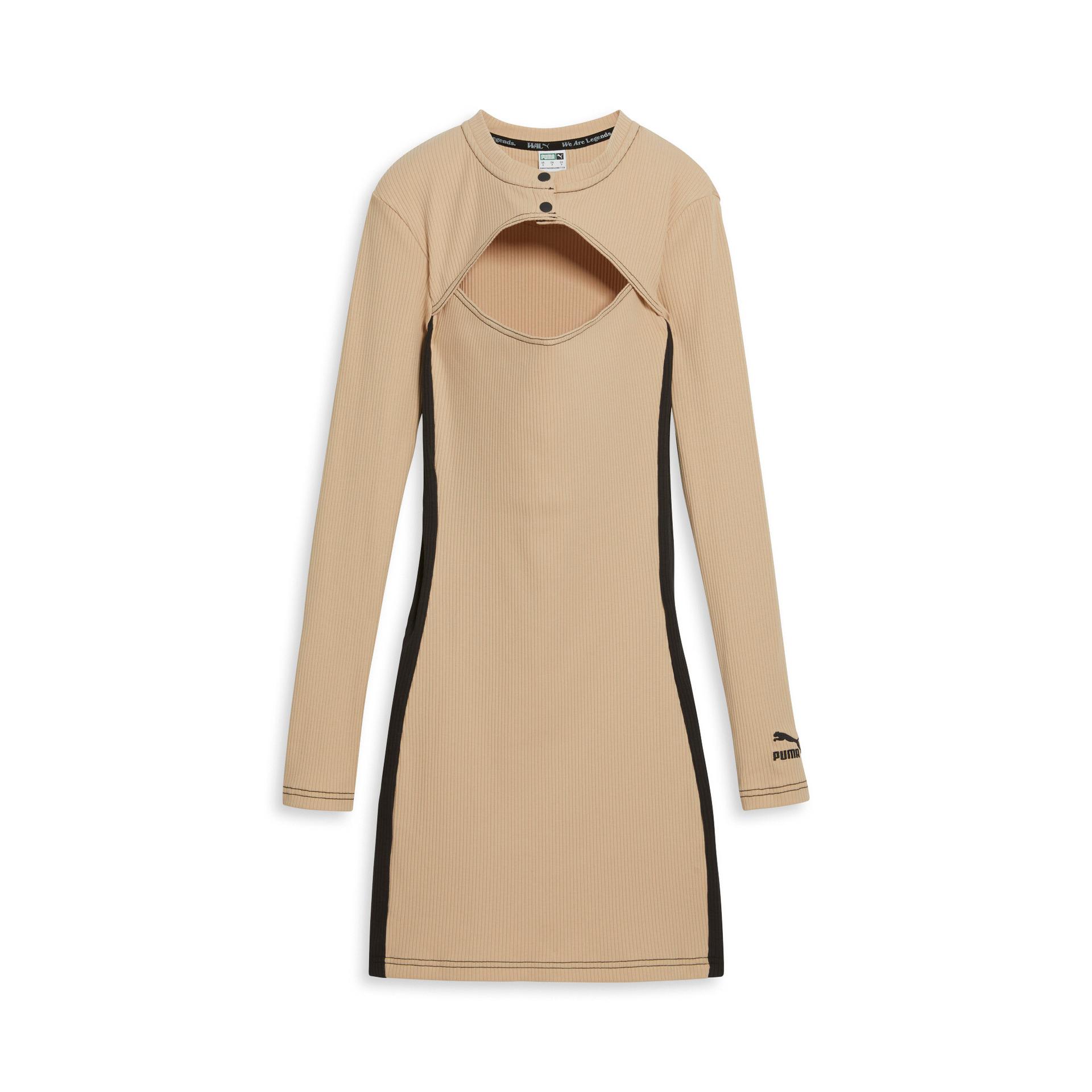 puma we are legends wrk.wr women's dress in beige, size xxl