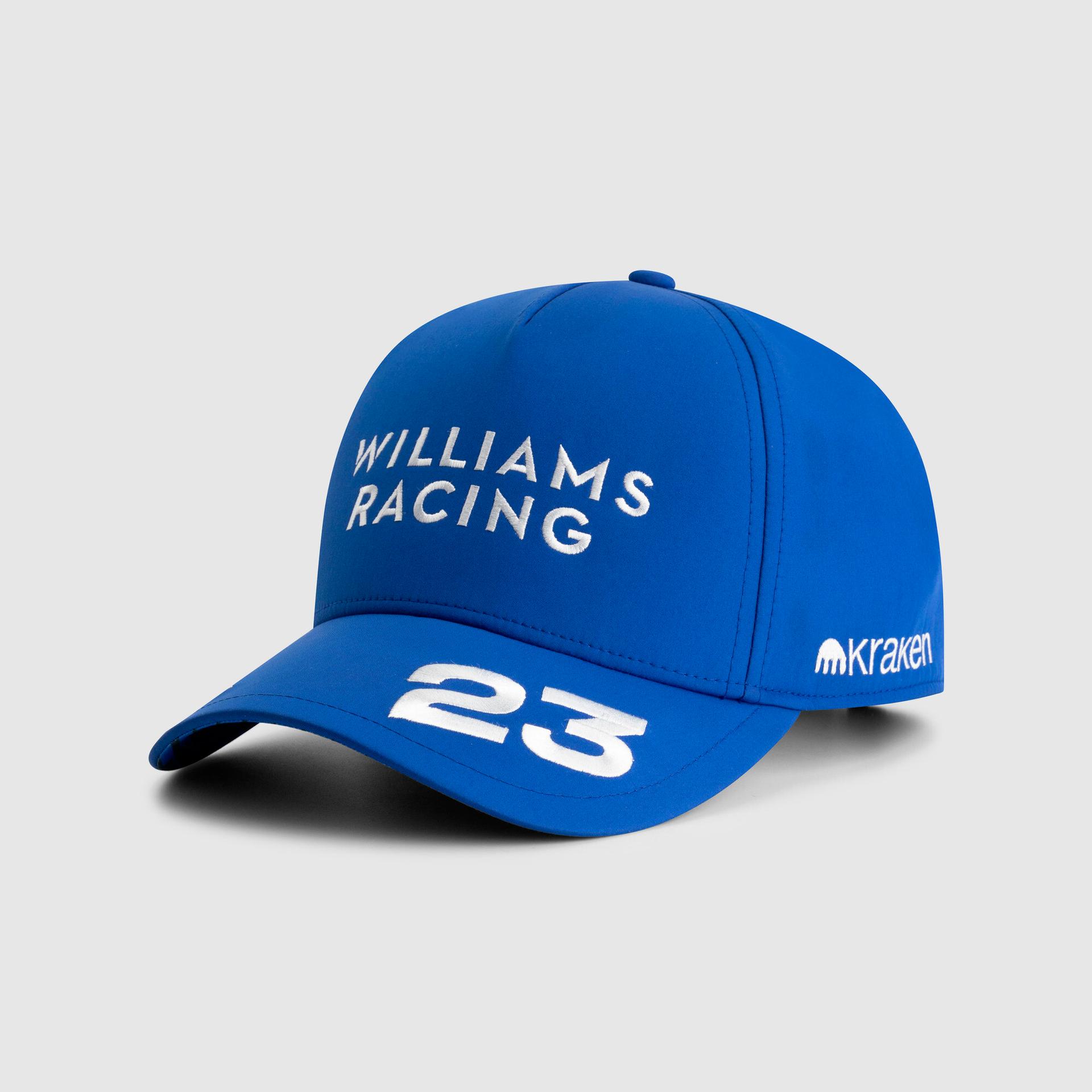 puma williams racing 2025 replica albon adjustable hat in blue