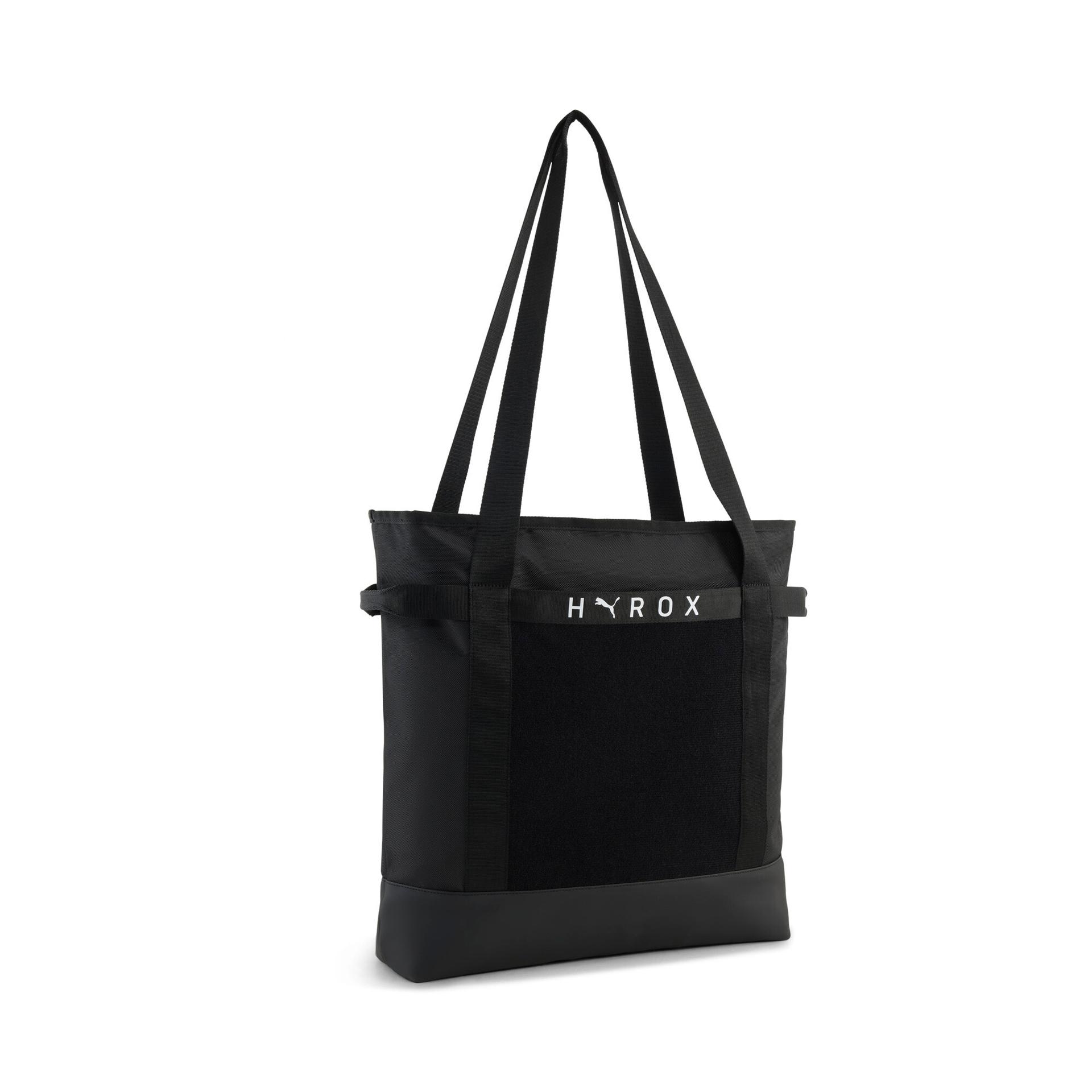 puma x hyrox 2-in-1 15l tote bag in black