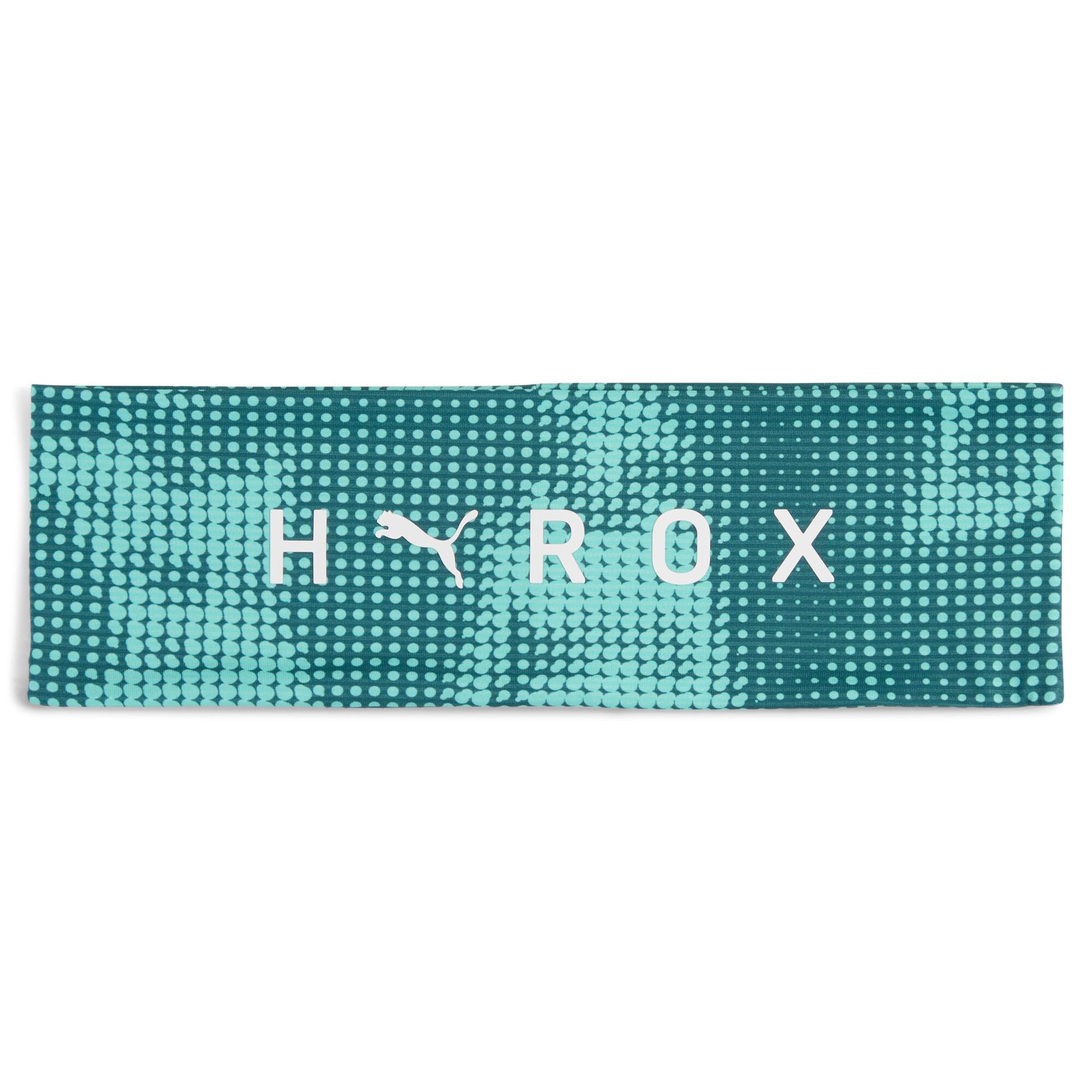 puma x hyrox training headband shoes in green