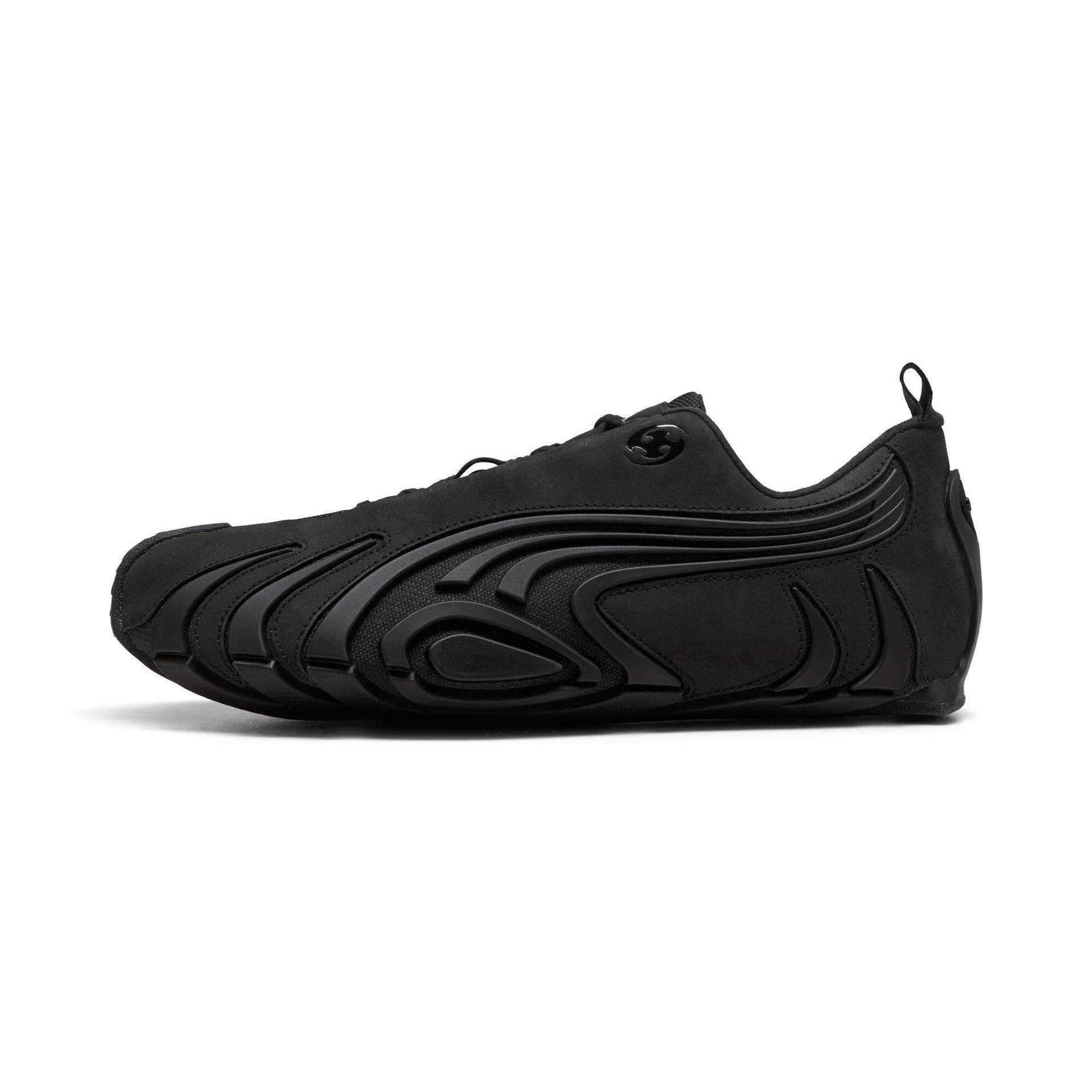 puma x san san gear talon sneakers in black, size 8