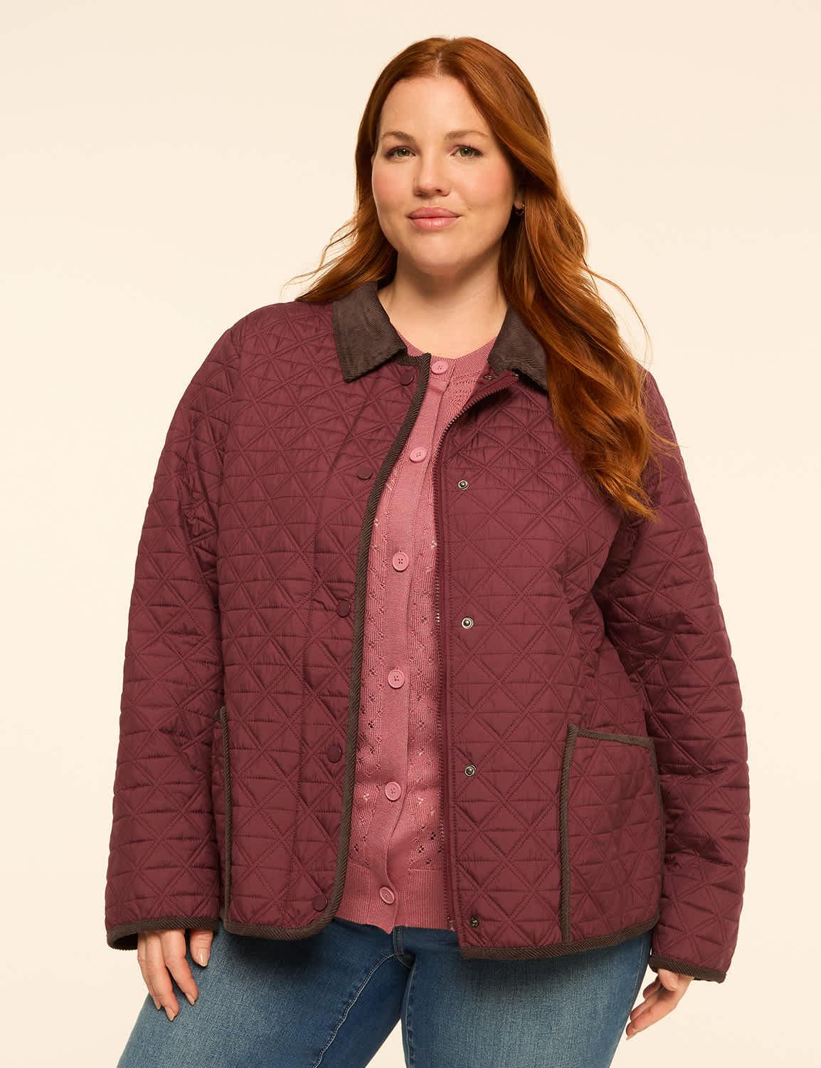 quilted barn jacket