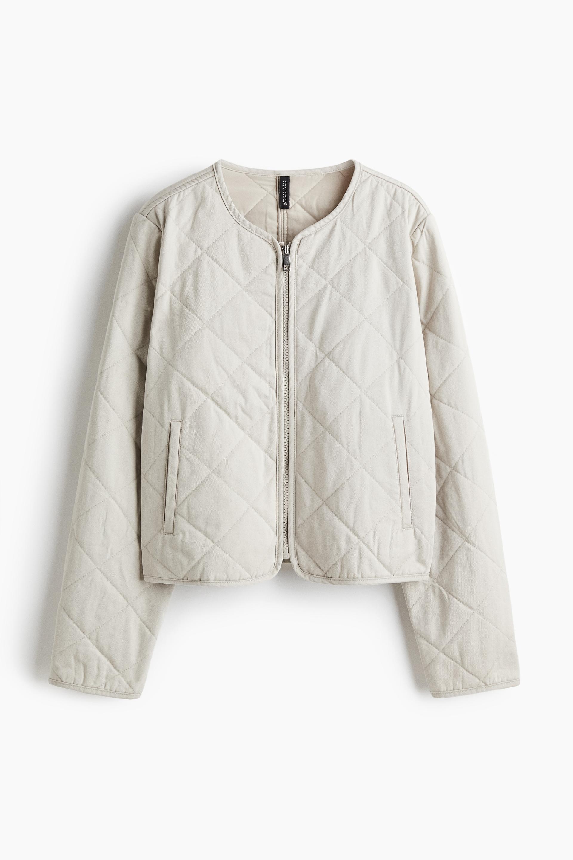 quilted cotton jacket