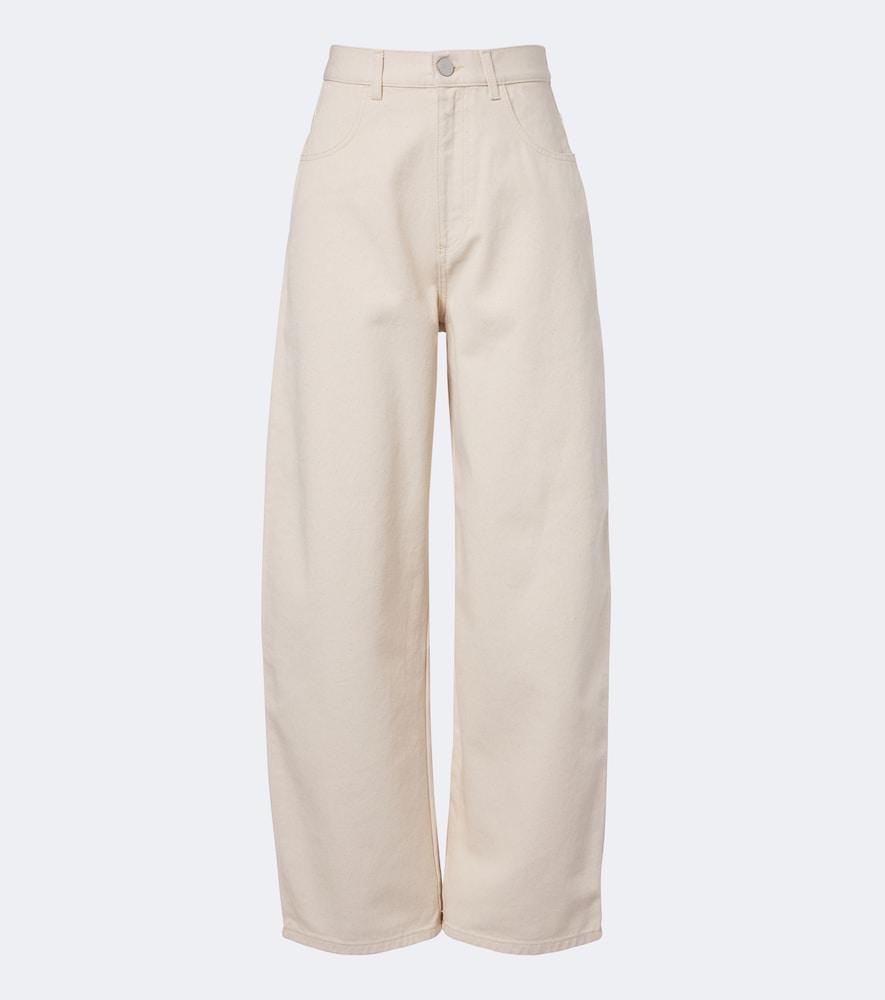róhe berber barrel-leg jeans