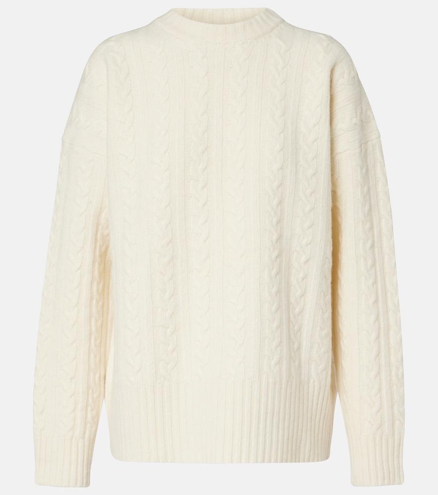 róhe cable-knit wool sweater