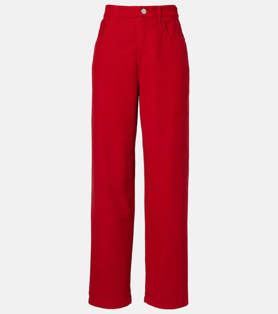 róhe cotton corduroy wide-leg pants