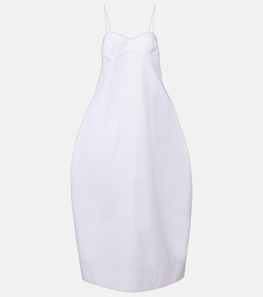 róhe cotton midi dress