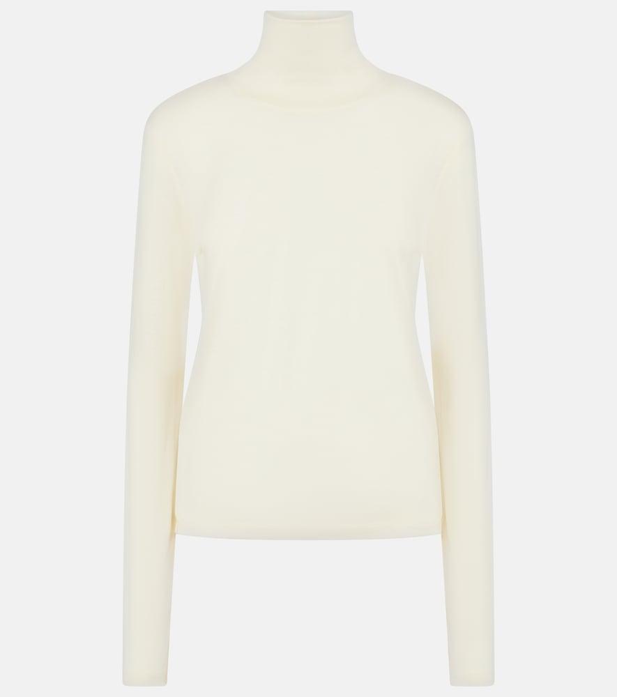 róhe jersey turtleneck top