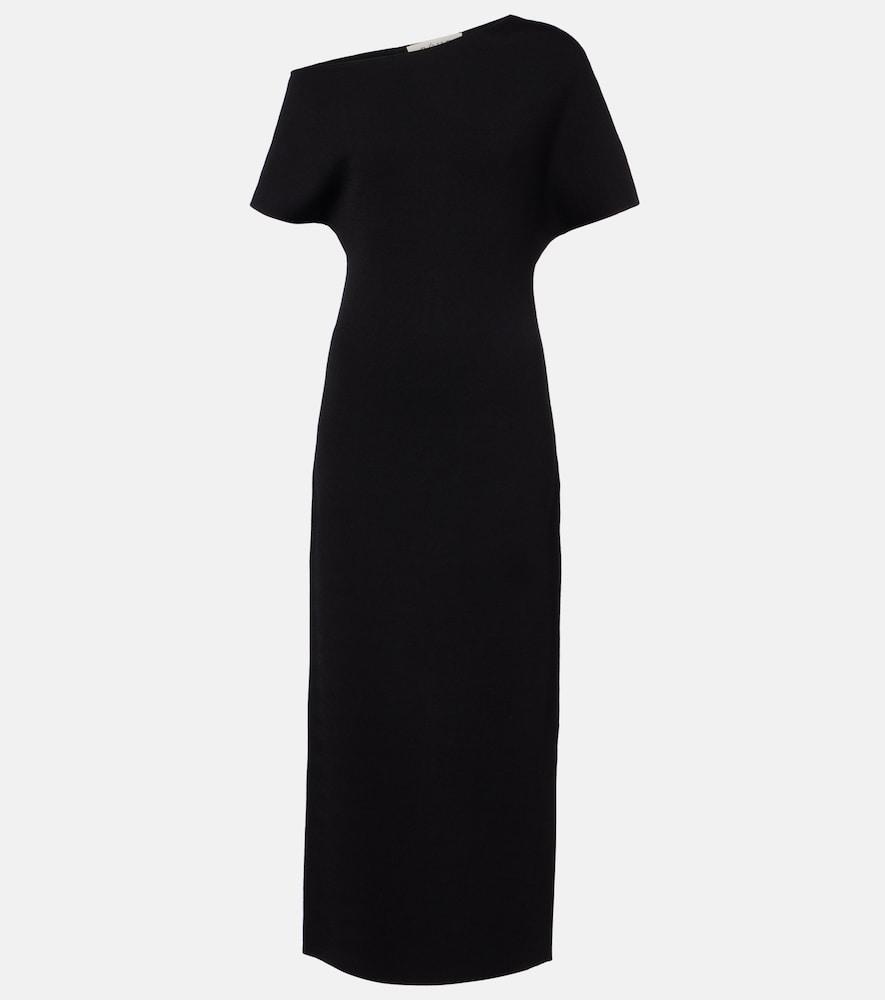 róhe knitted one-shoulder midi dress