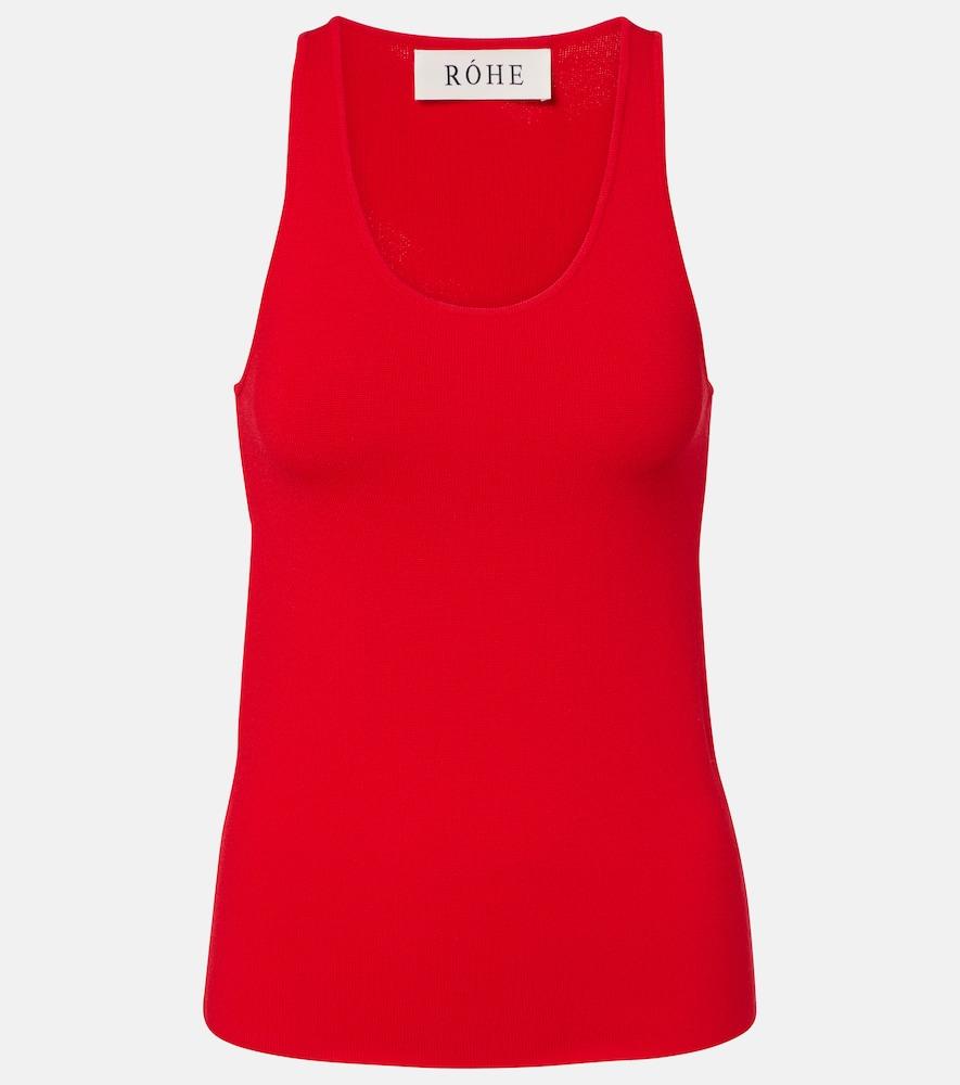 róhe knitted tank top