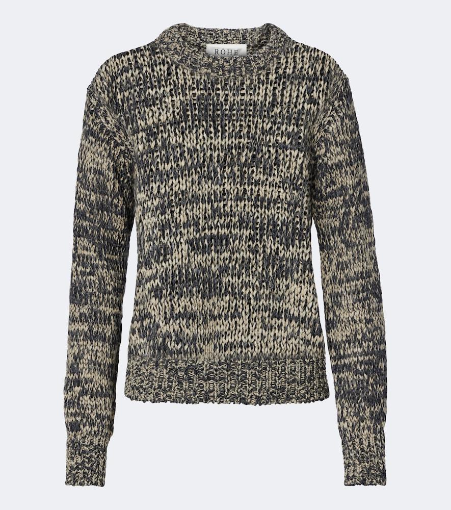 róhe mouliné sweater