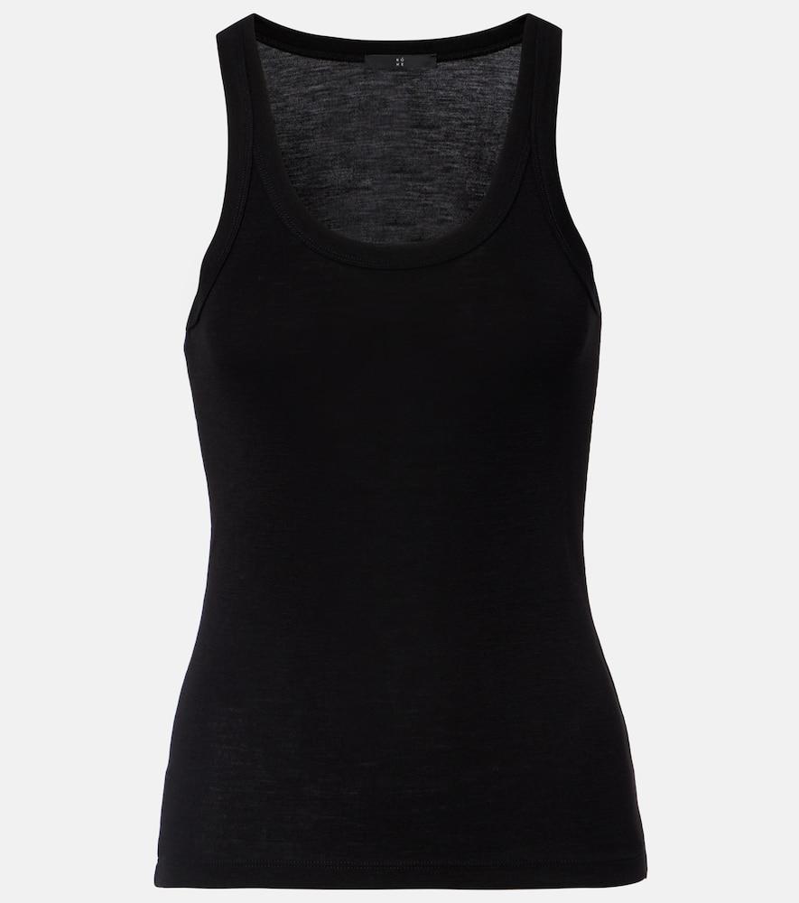 róhe ribbed-knit wool tank top