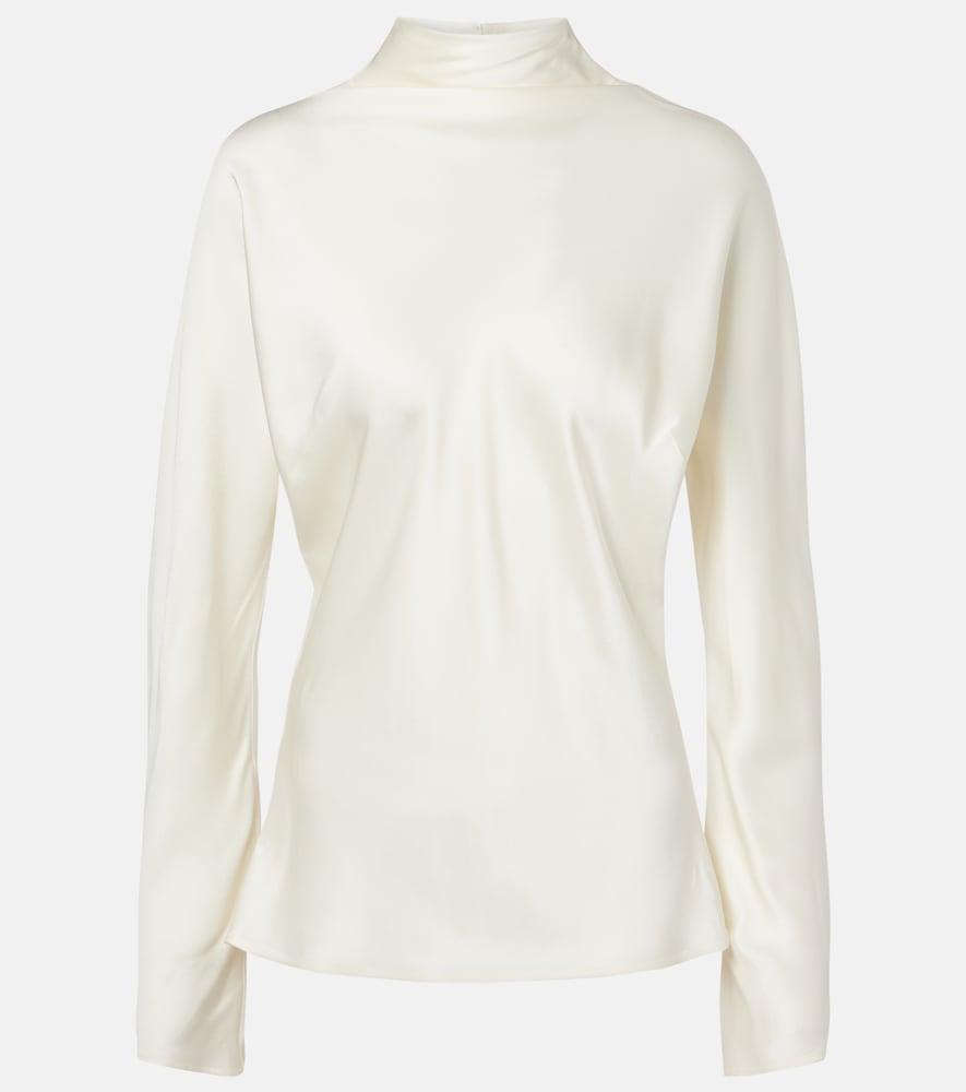 róhe satin top