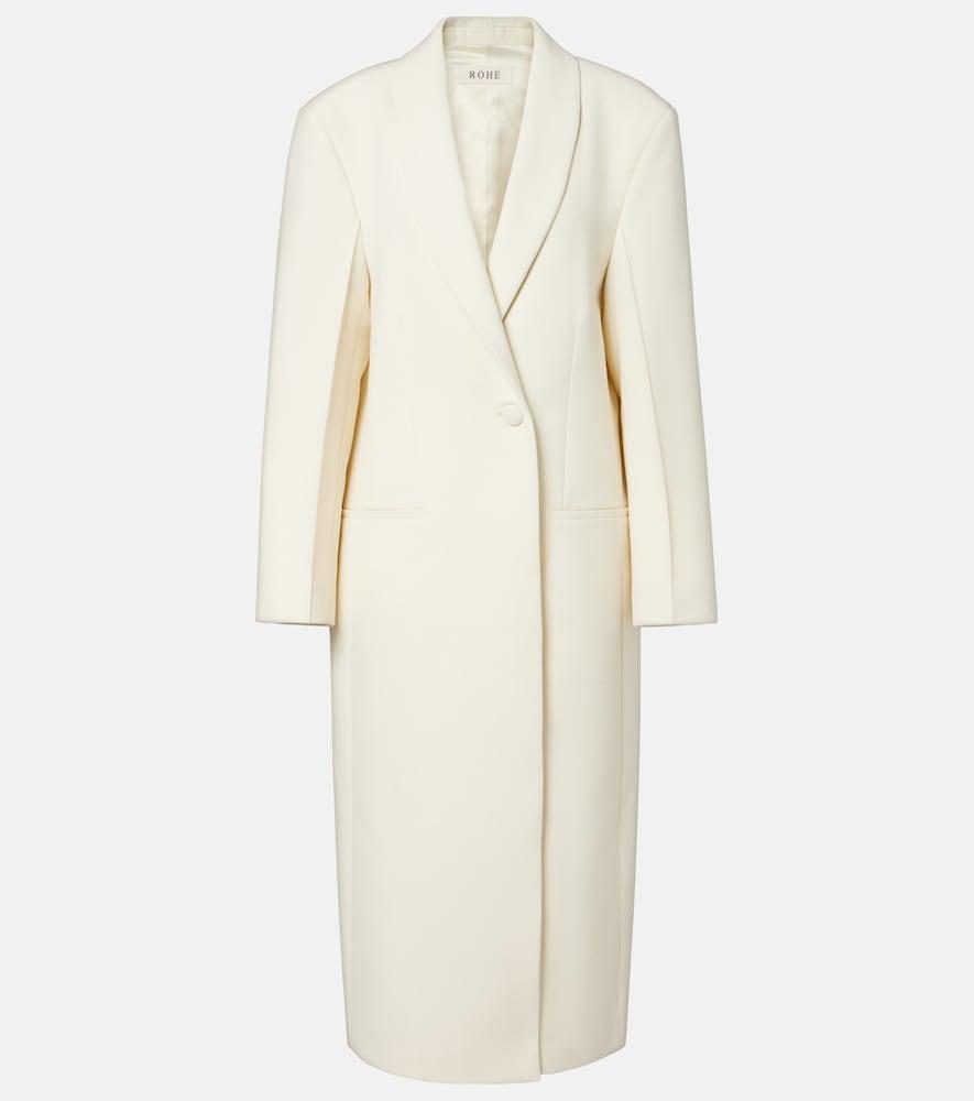 róhe single-breasted coat