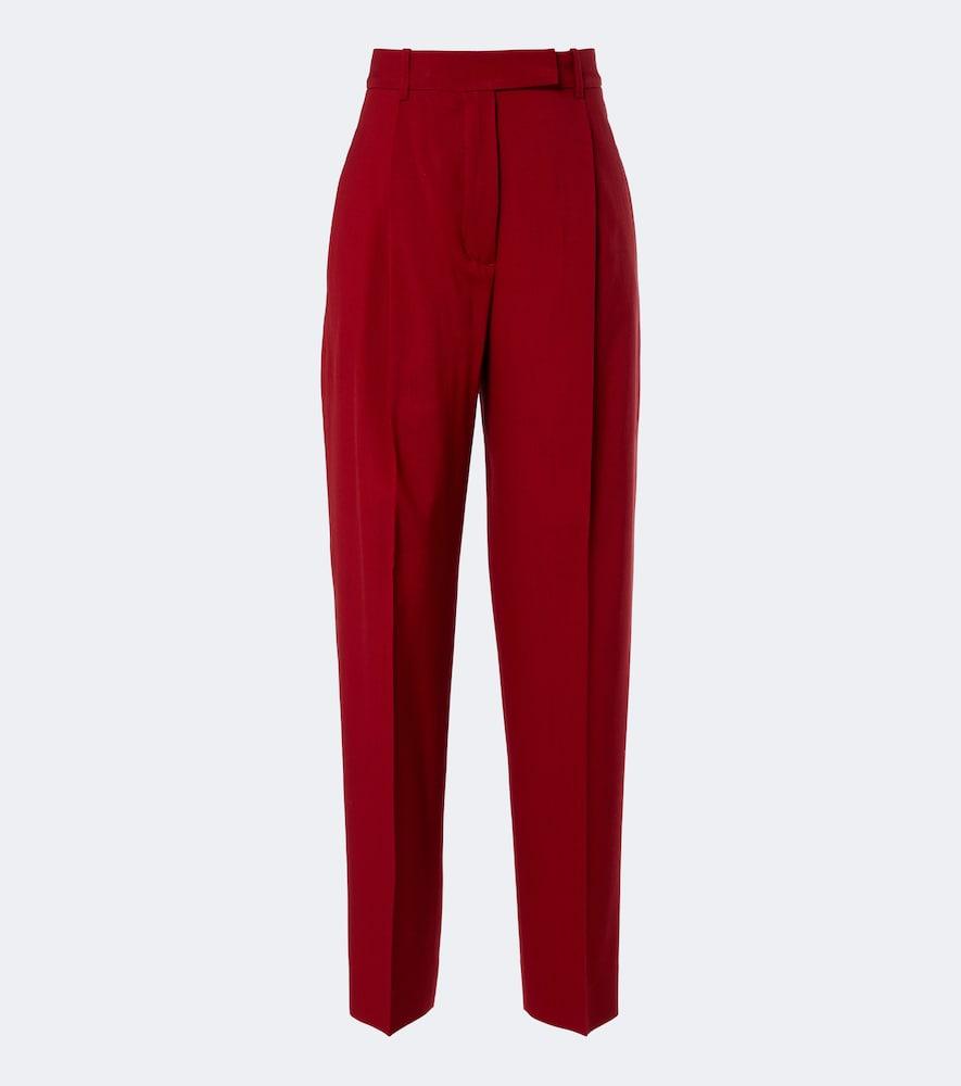 róhe virgin wool tapered pants