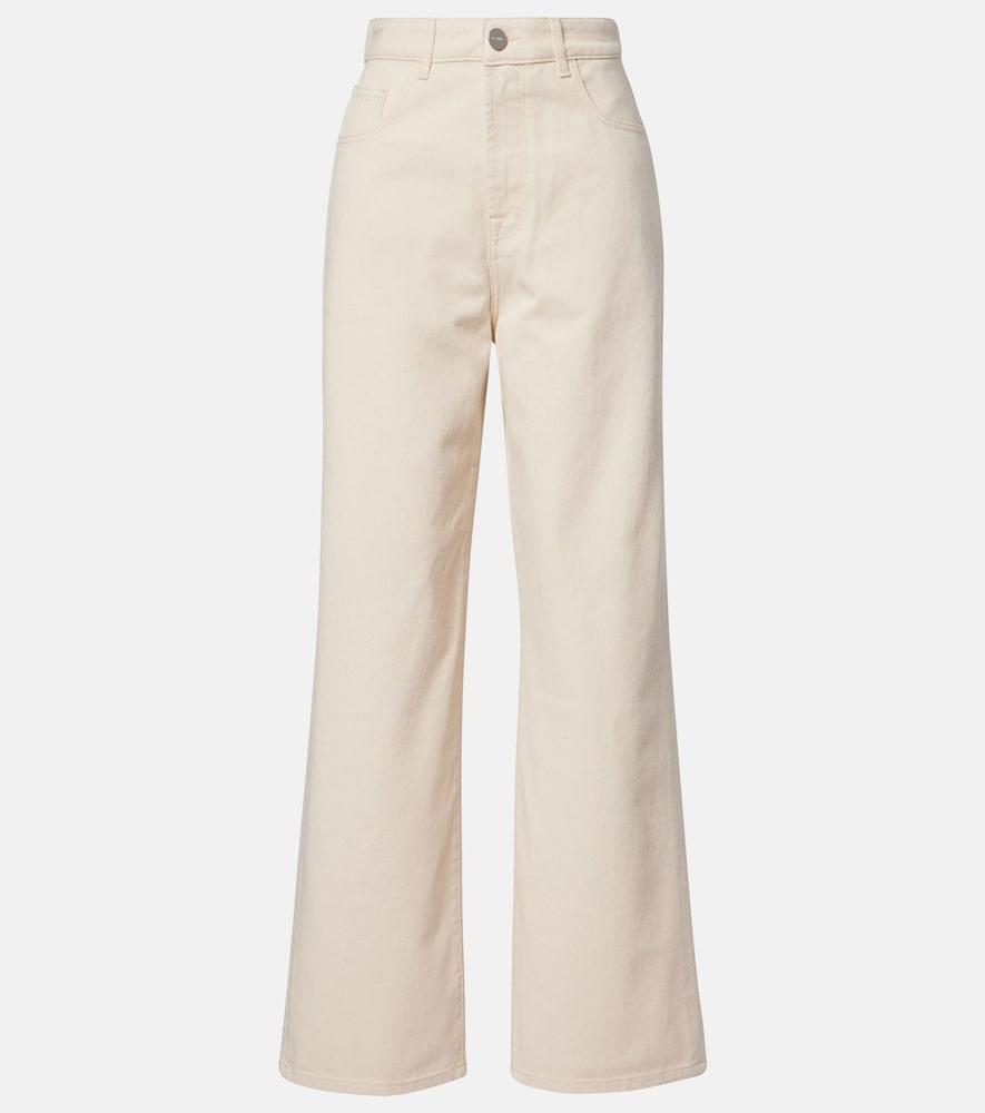 róhe wide-leg jeans