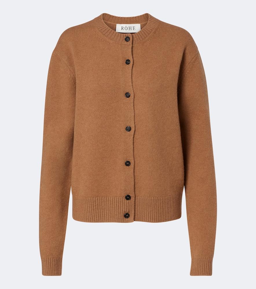 róhe wool and cashmere cardigan