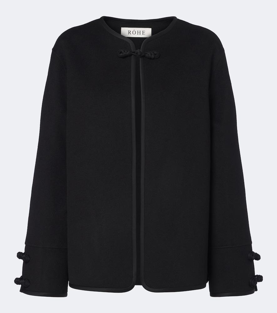 róhe wool and cashmere jacket