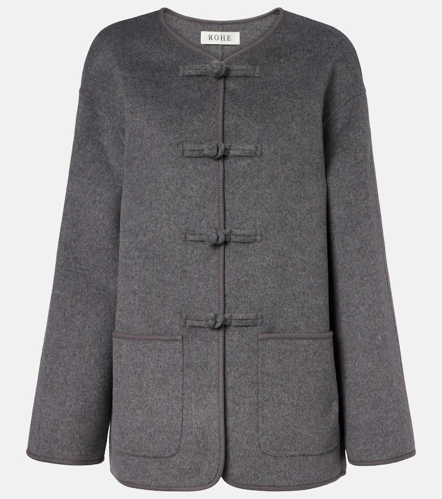 róhe wool and cashmere jacket