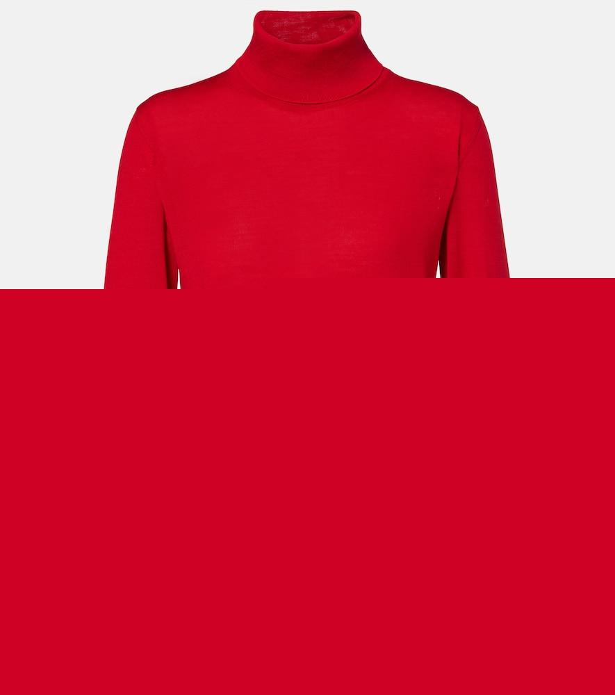 róhe wool and cashmere turtleneck sweater