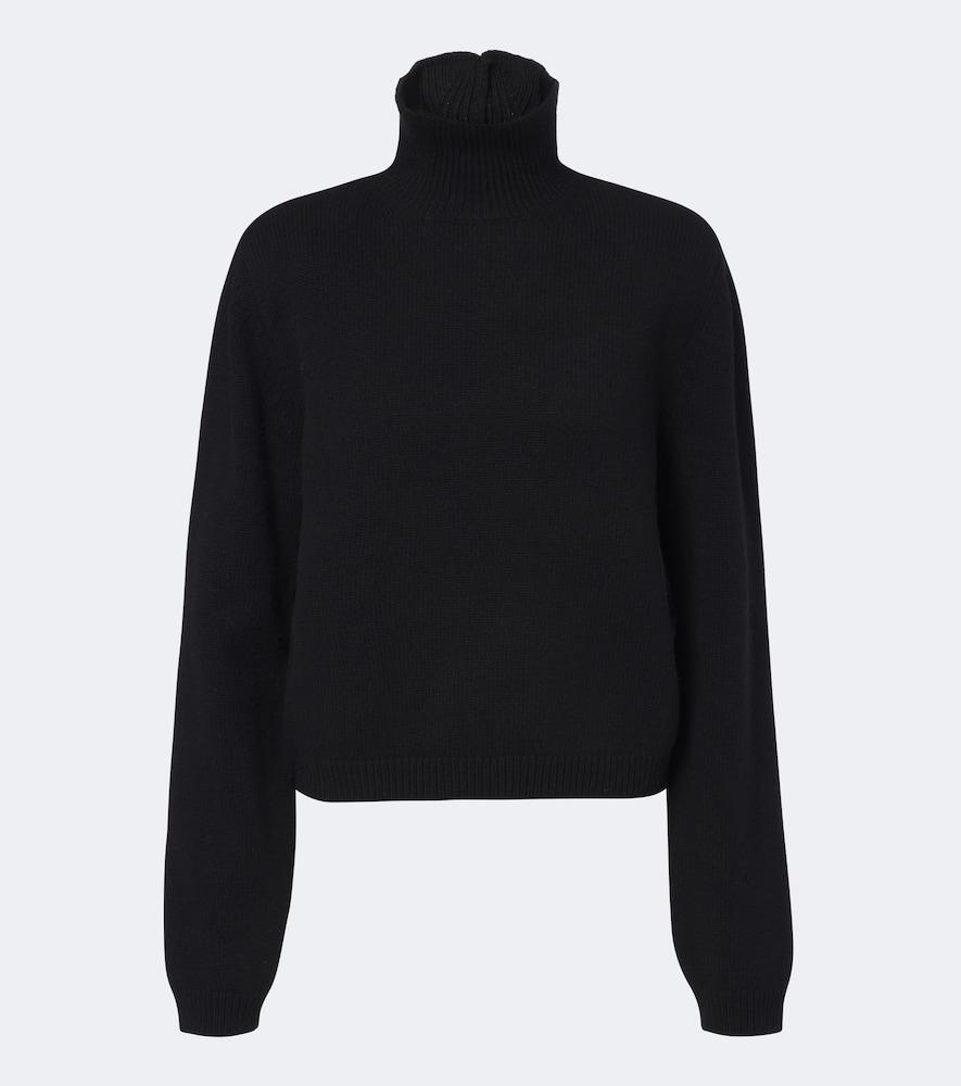 róhe wool and cashmere turtleneck sweater
