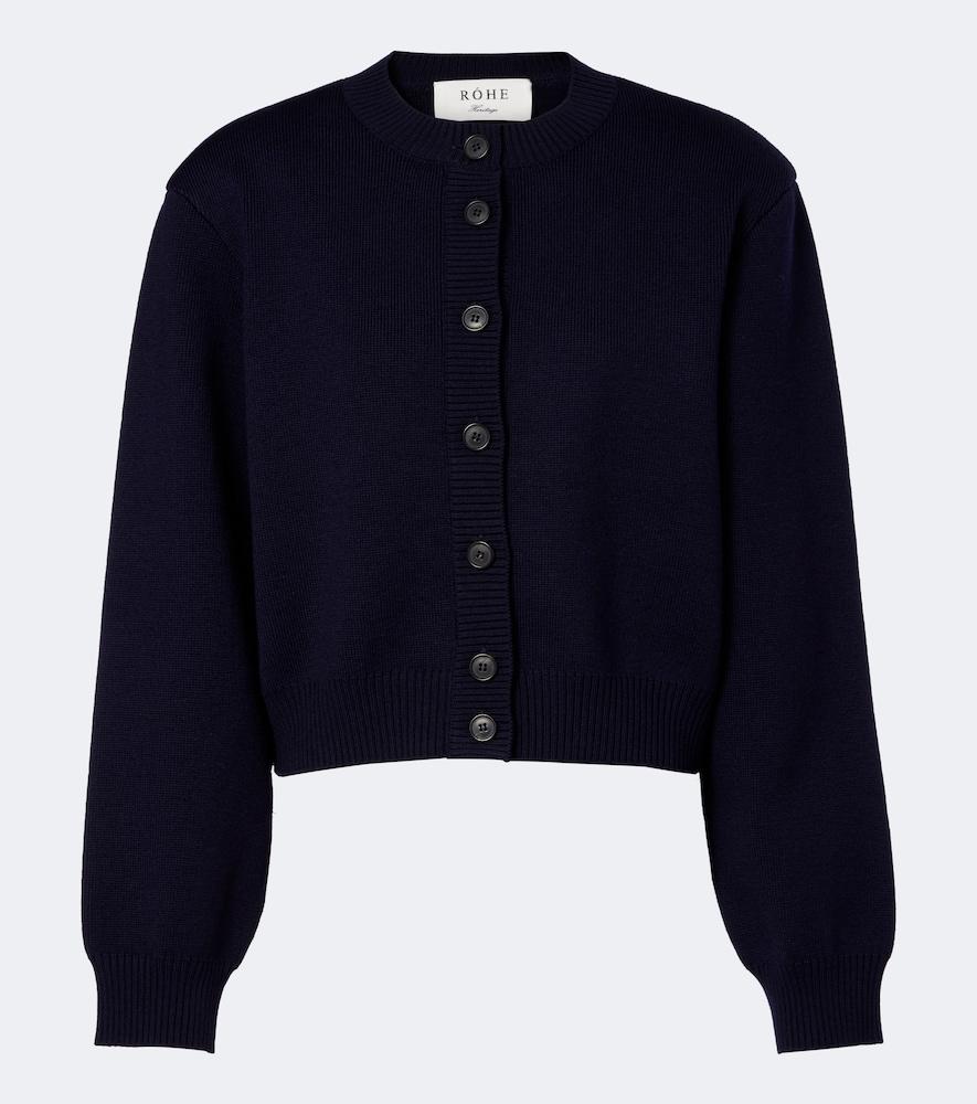 róhe wool-blend cardigan