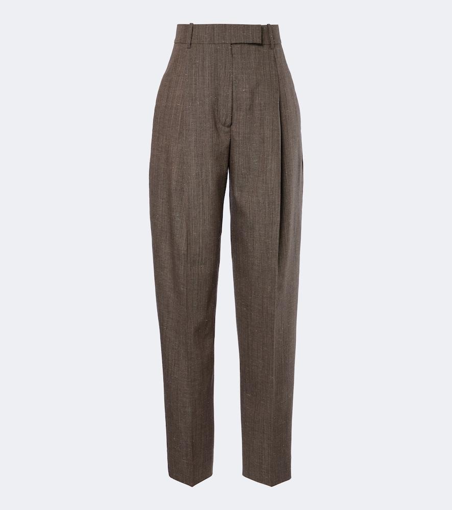 róhe wool-blend tapered pants