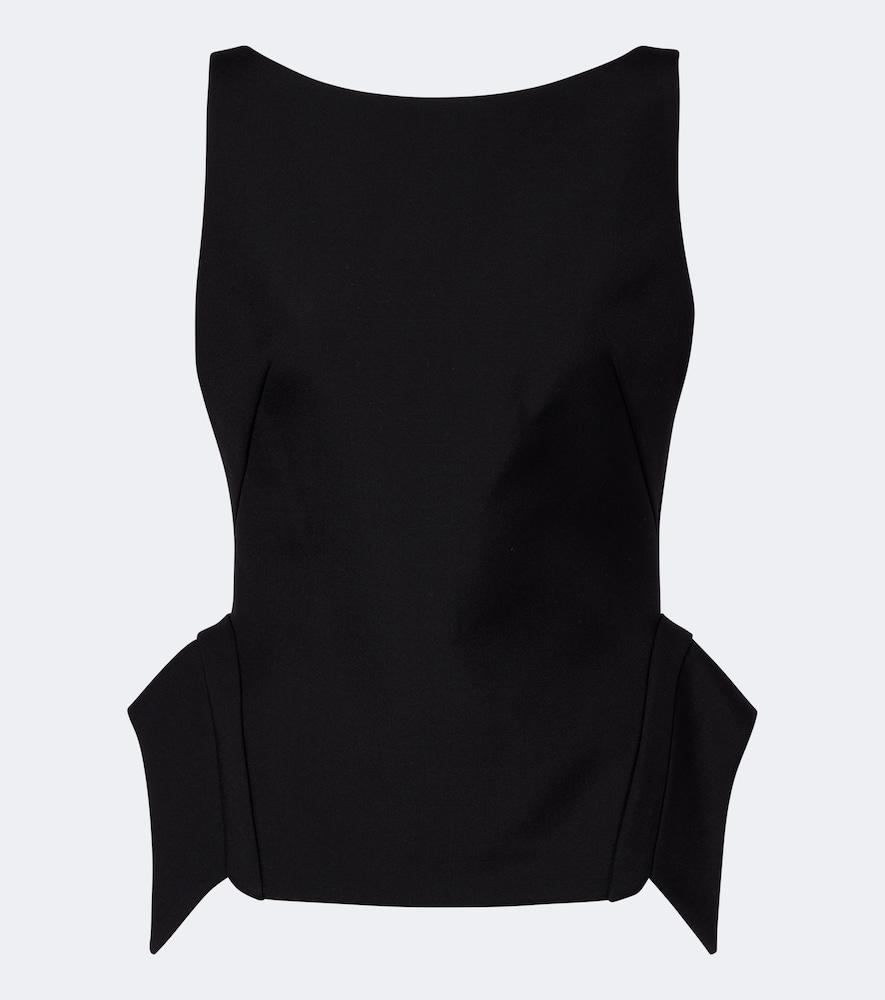 róhe wool-blend top