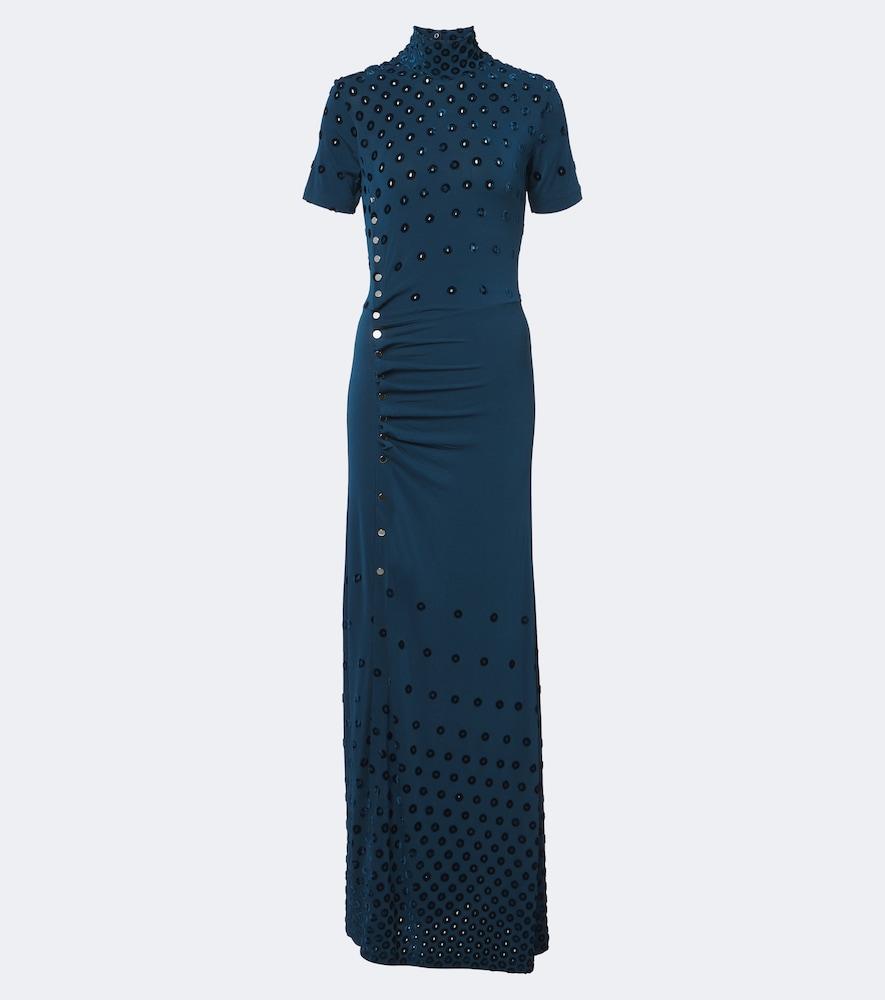 rabanne appliqué gown