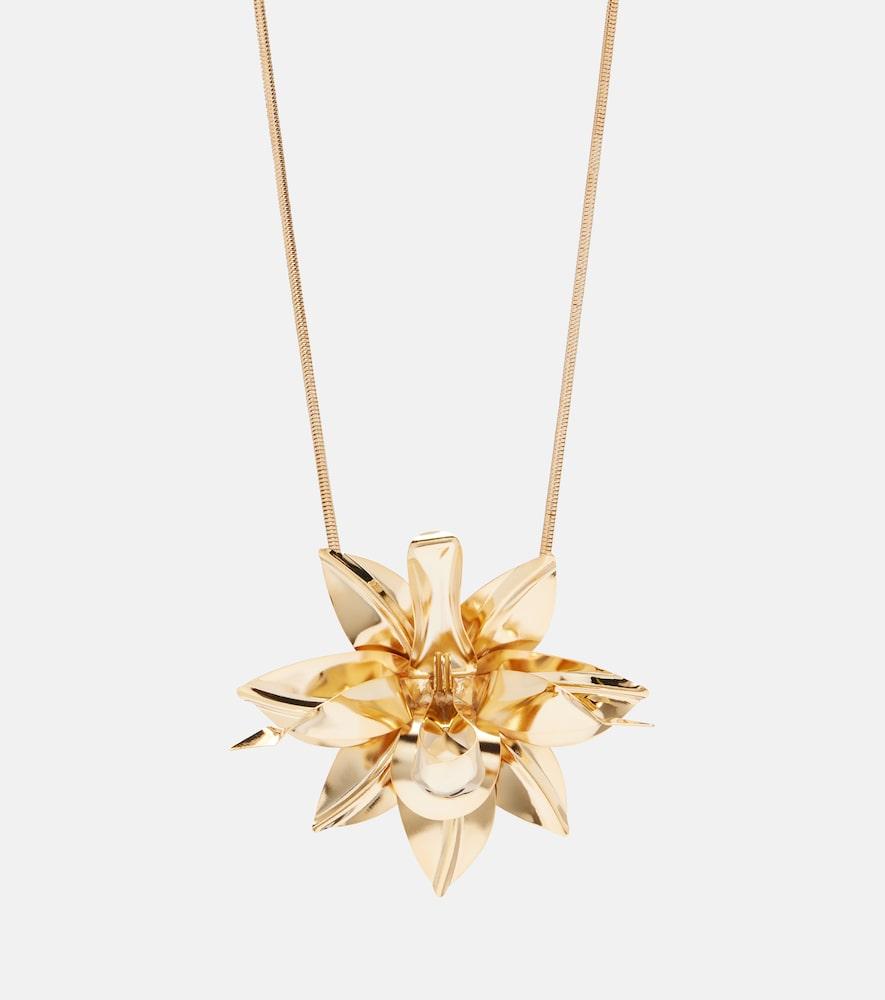rabanne brass necklace