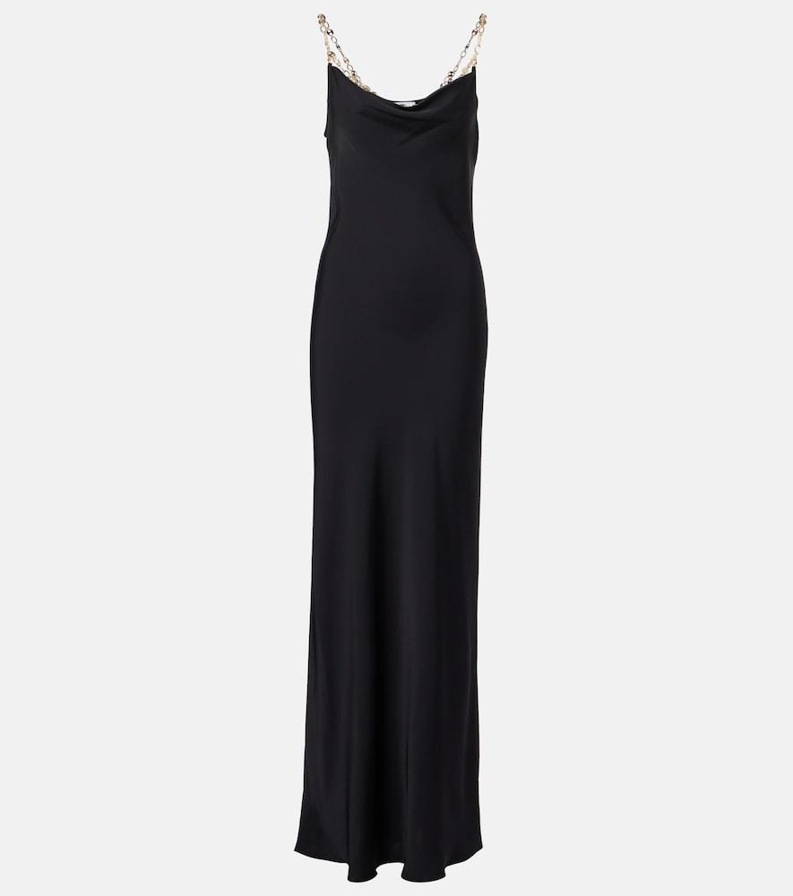 rabanne chain-detail gown
