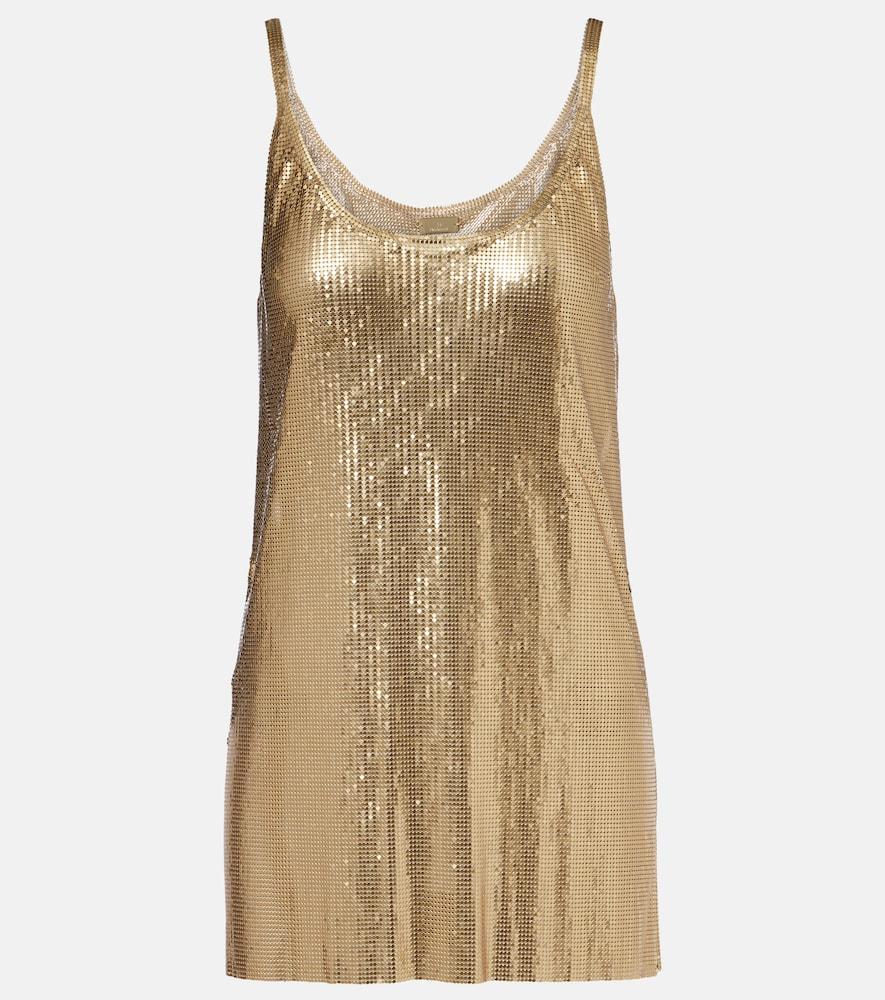 rabanne chainmail minidress