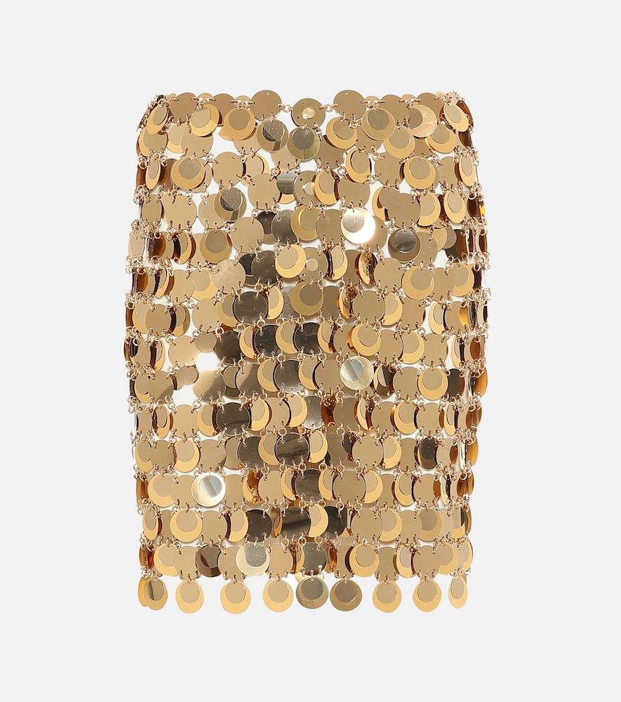 rabanne chainmail miniskirt
