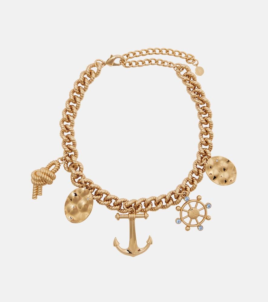 rabanne charm necklace