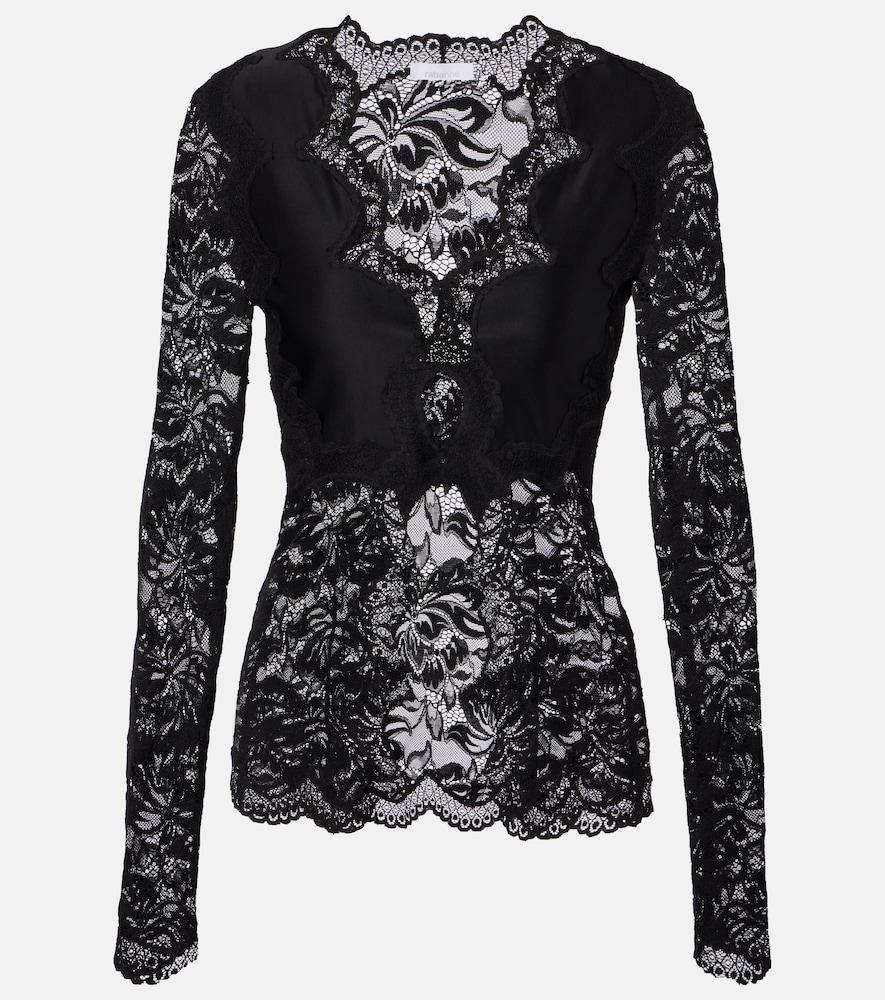 rabanne lace top