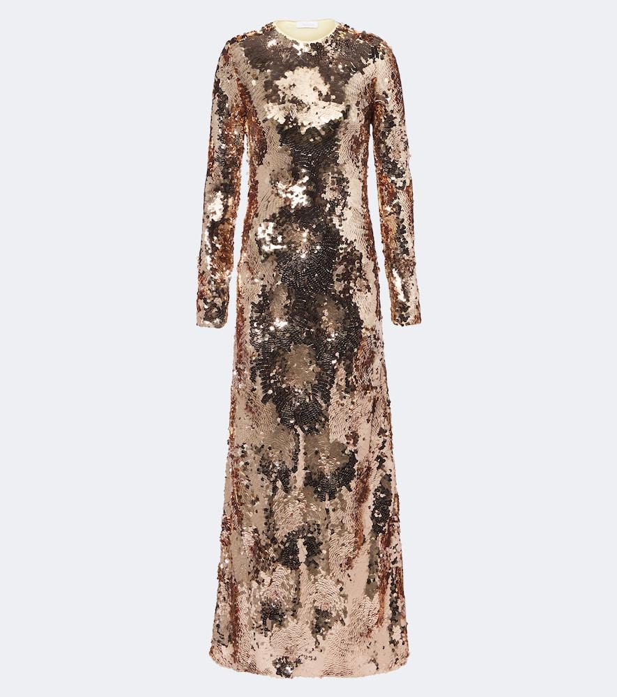 rabanne sequined gown