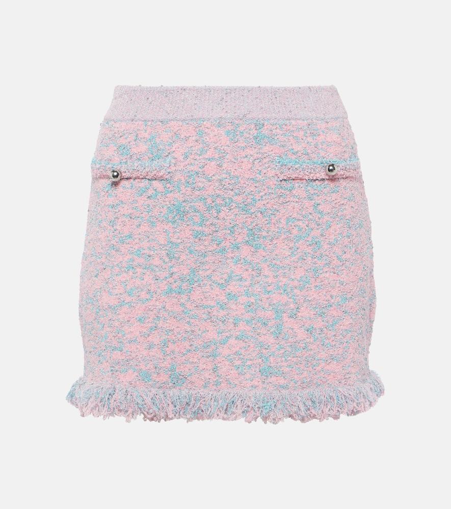 rabanne tweed miniskirt