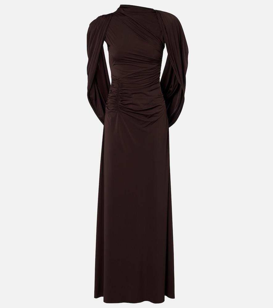 rachel gilbert aether draped jersey gown